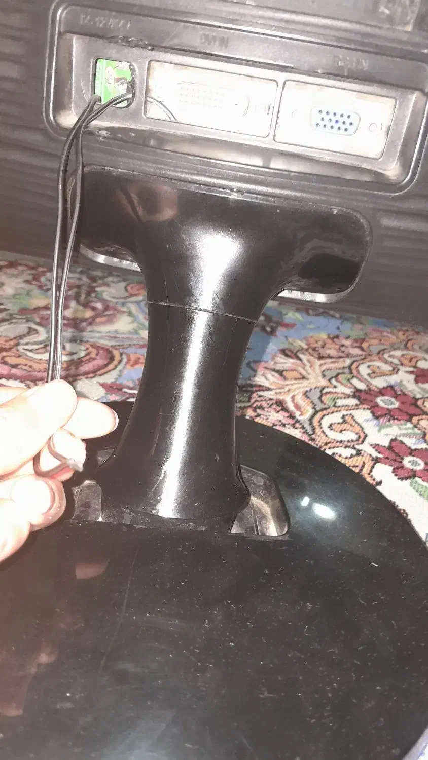 مانیتور خراب سامسونگ|قطعات و لوازم جانبی رایانه|رباطکریم, رباطکریم|دیوار