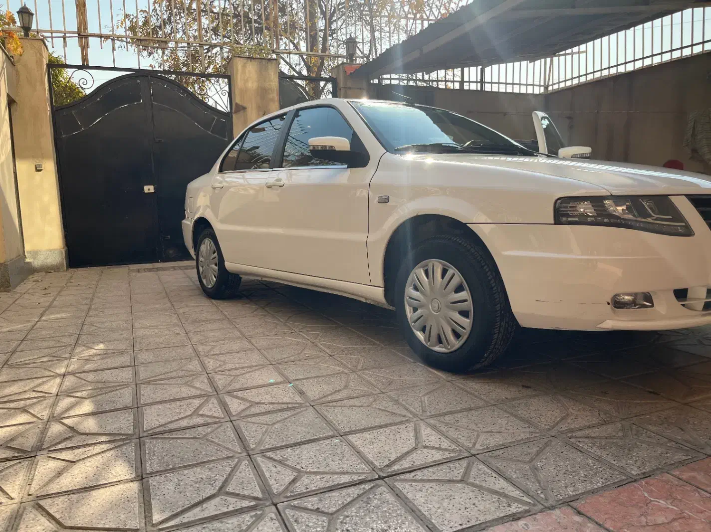 سمند سورن پلاس سفید xu7p|خودرو سواری و وانت|مشهد, جاهد شهر|دیوار