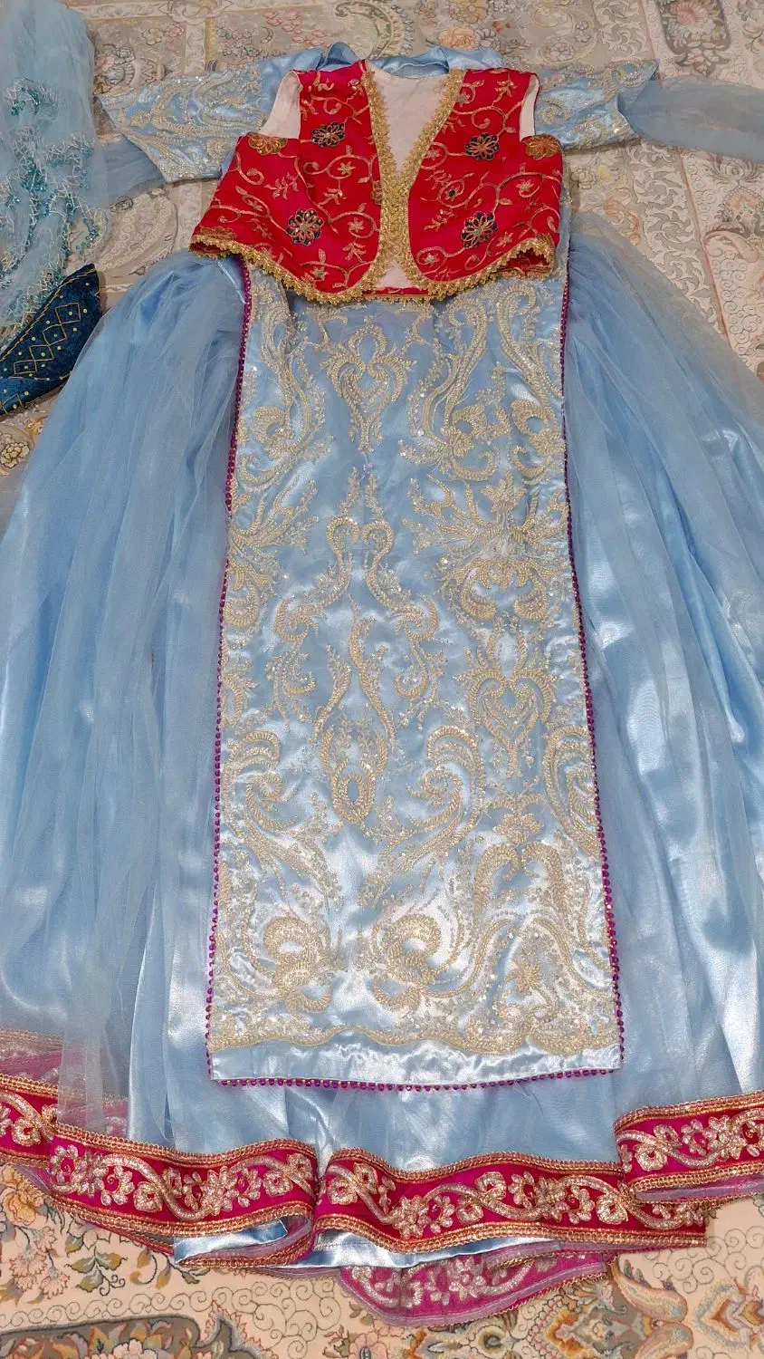 لباس محلی|لباس|ششده و قره بلاغ, |دیوار