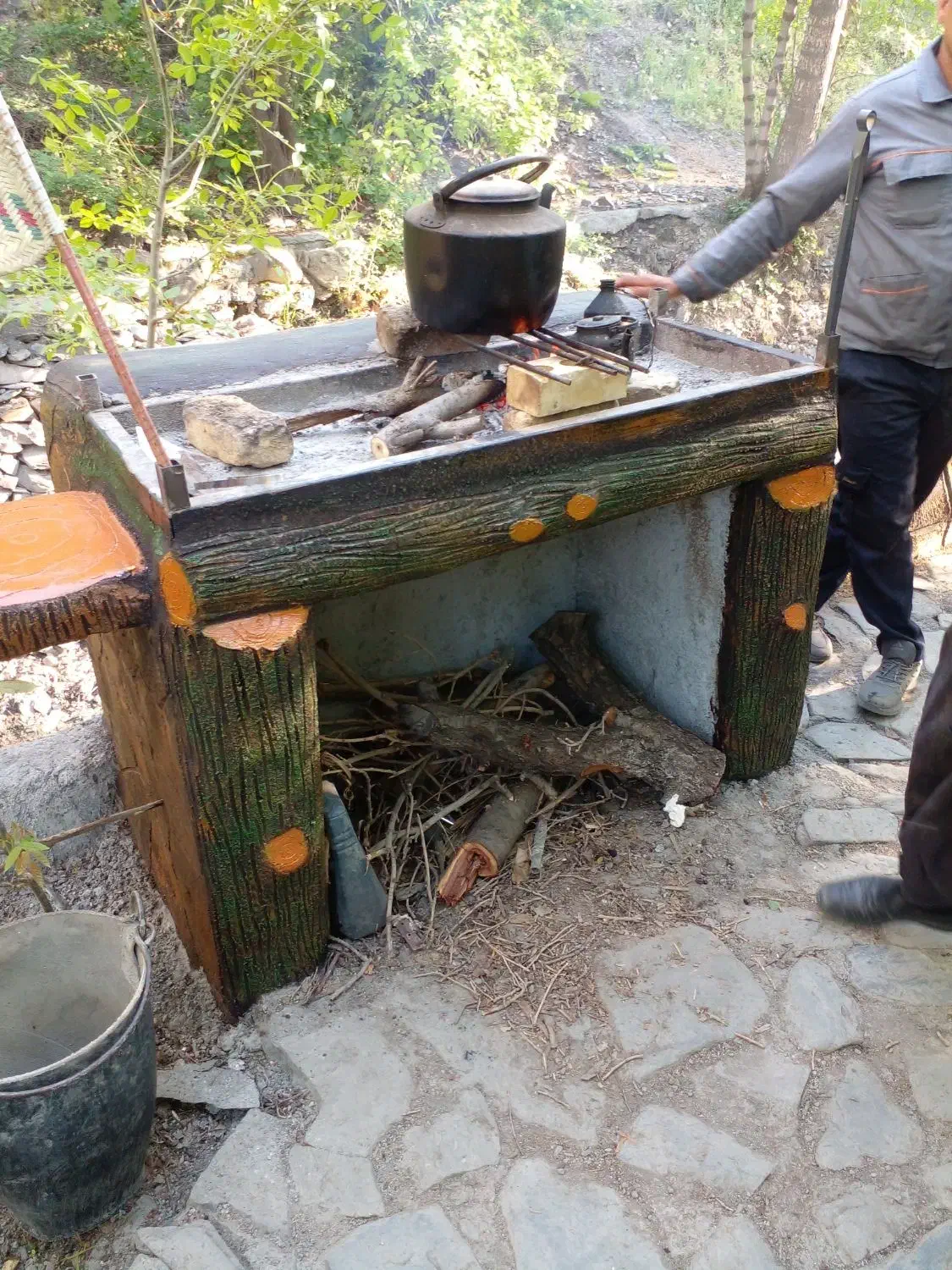 ساخت و اجرای انواع باربیکیو طرح کنده ، طرح سنگ و..|مصالح و تجهیزات ساختمان|طرقبه, |دیوار