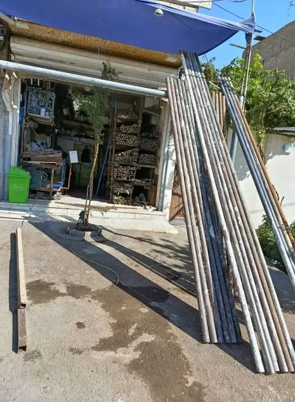 پایه فنس فلزی باغی|عمده‌فروشی|گرگان, |دیوار