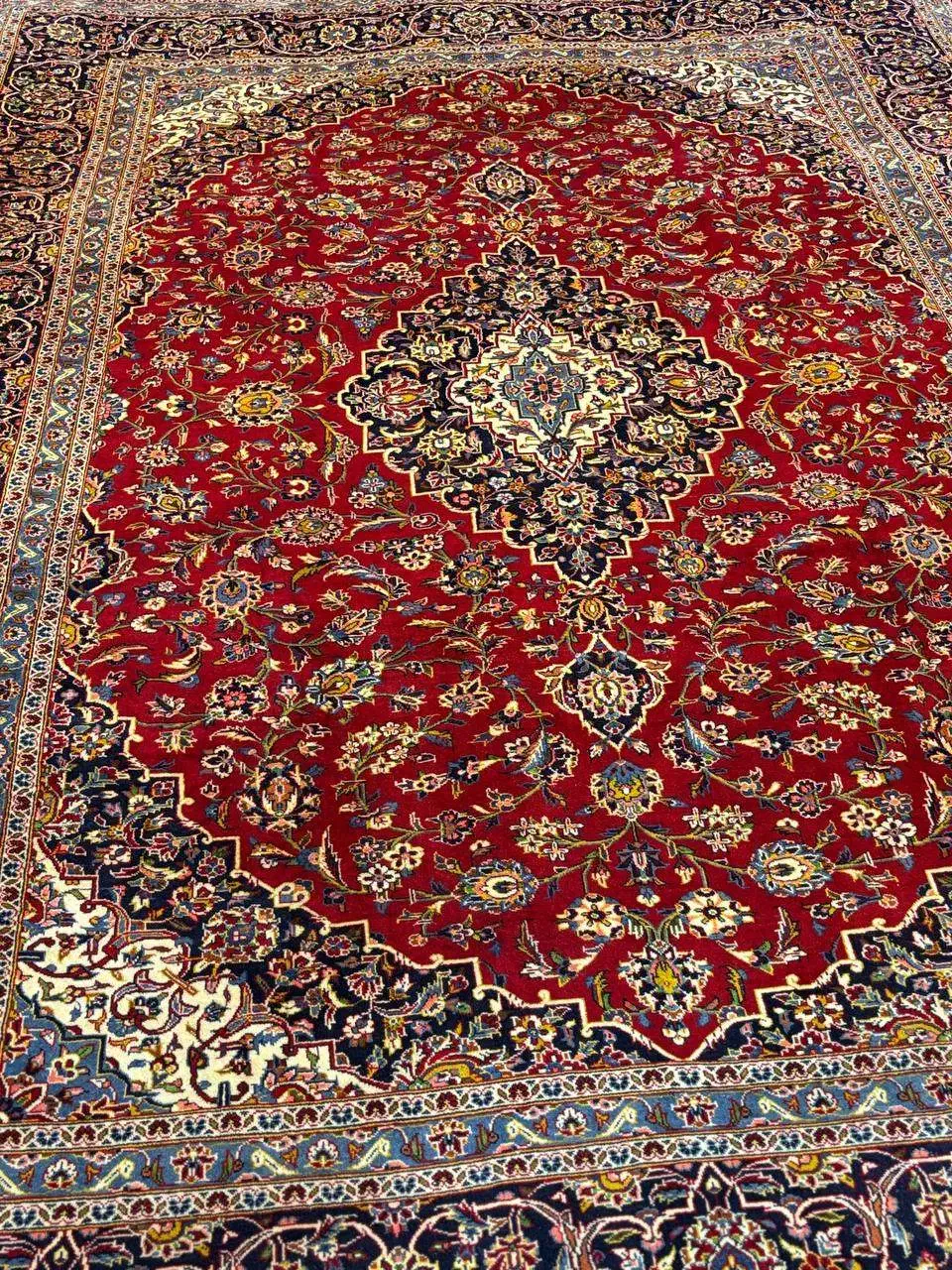 جفت ۱۲متری کاشان مارک سلیمانی مشابه نو(فرش خیام)|فرش|کرج, کوی امامیه|دیوار