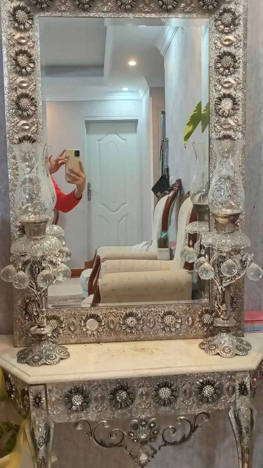 آینه شمعدان|آینه|پاکدشت, پاکدشت (مامازند)|دیوار