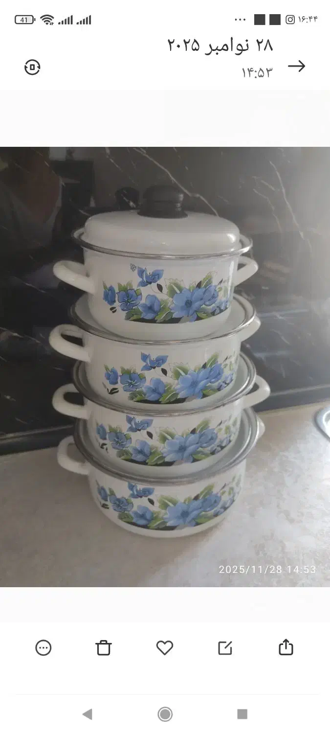 سرویس قابلمه لعابی|ظروف پختوپز|ارومیه, |دیوار