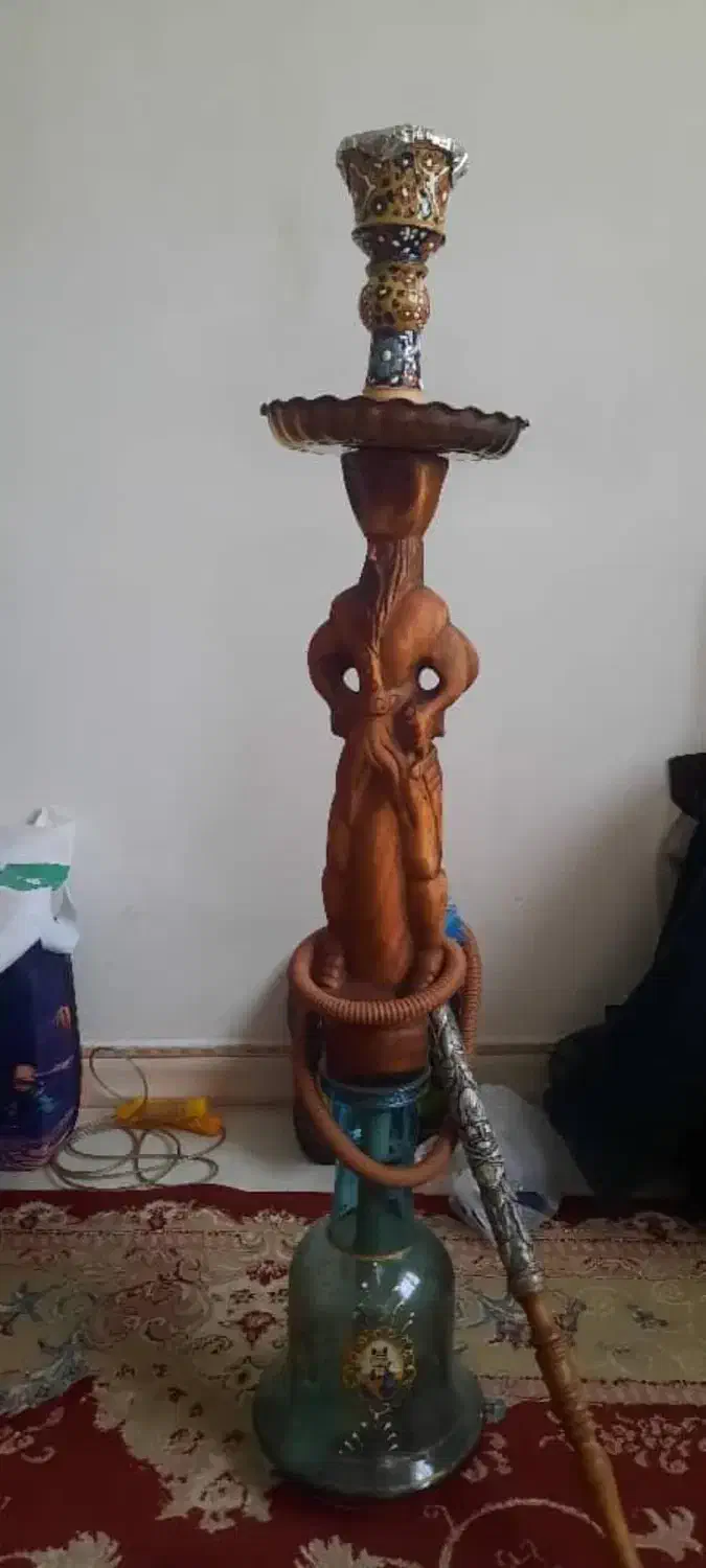 قلیون|کلکسیون اشیاء عتیقه|رشت, نامجو|دیوار