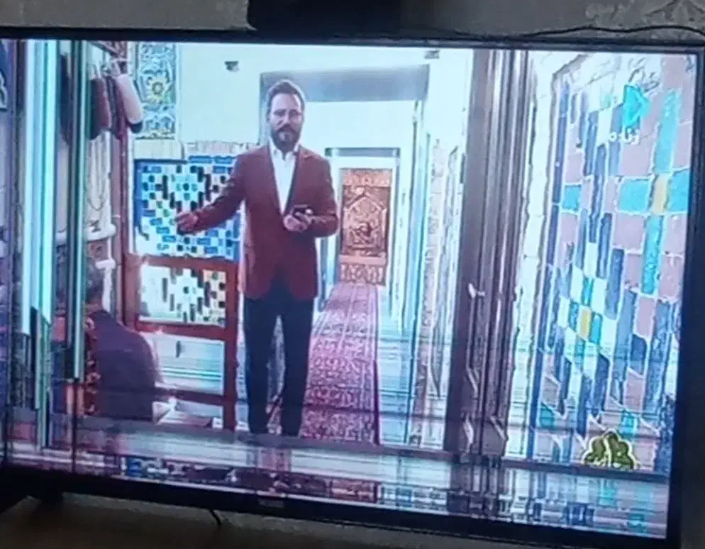 فروش تلویزیون 49 اینچ صفحه شکسته|تلویزیون و پروژکتور|زنجان, |دیوار