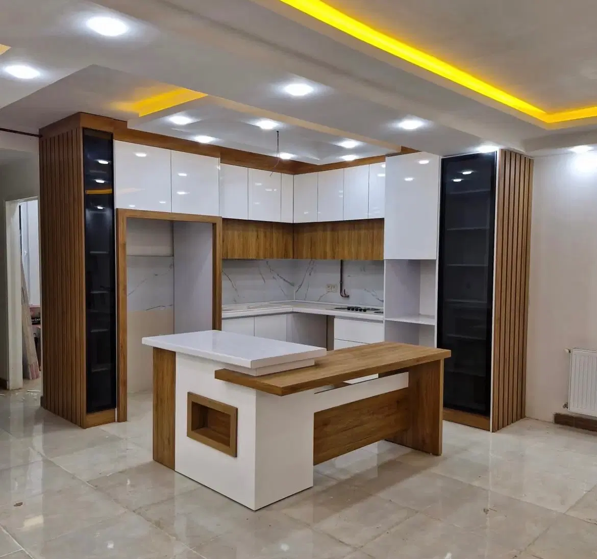 کابینت اقساط کمد دیواری خرده کاری ام دی اف هایگلاس|خدمات پیشه و مهارت|کرج, کوی کارمندان شمالی|دیوار