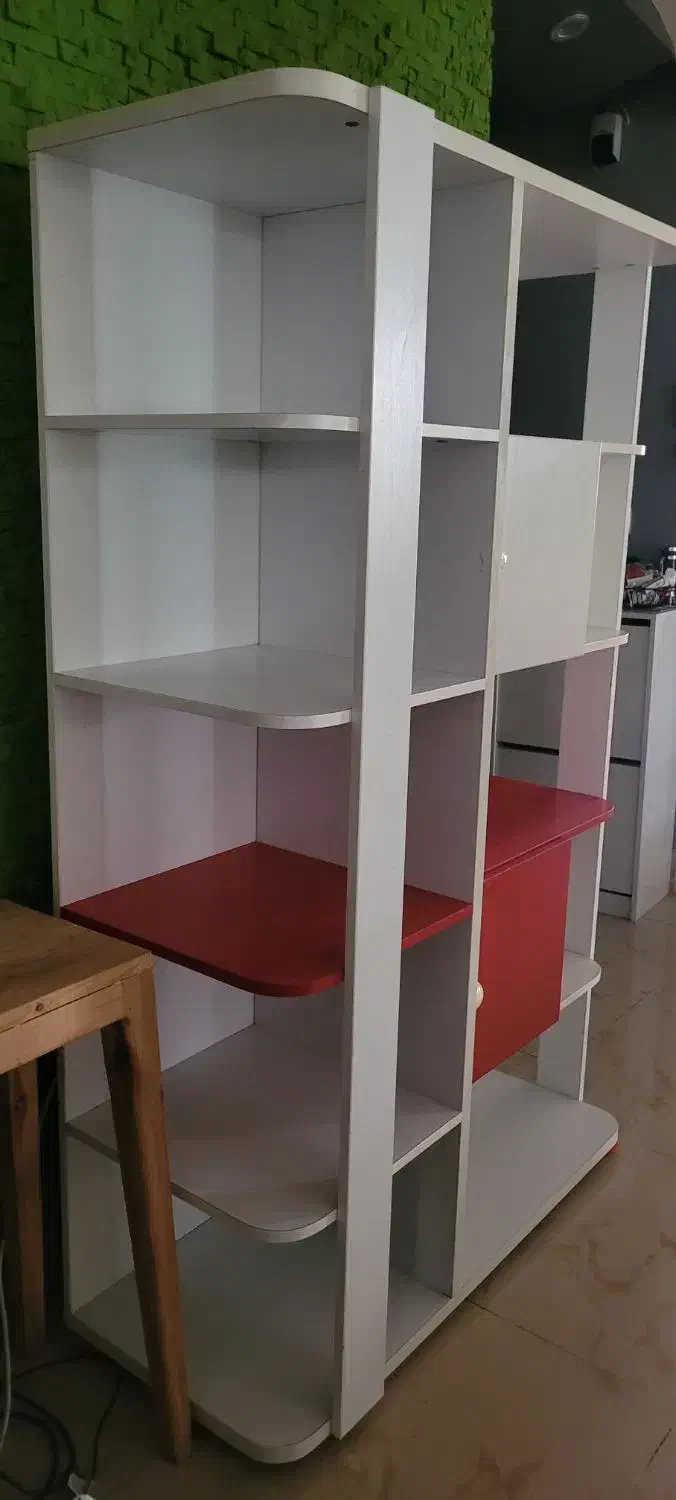 کتابخانه تمام ام دی اف|کتابخانه، شلف، قفسه‌های دیواری|بندرعباس, |دیوار