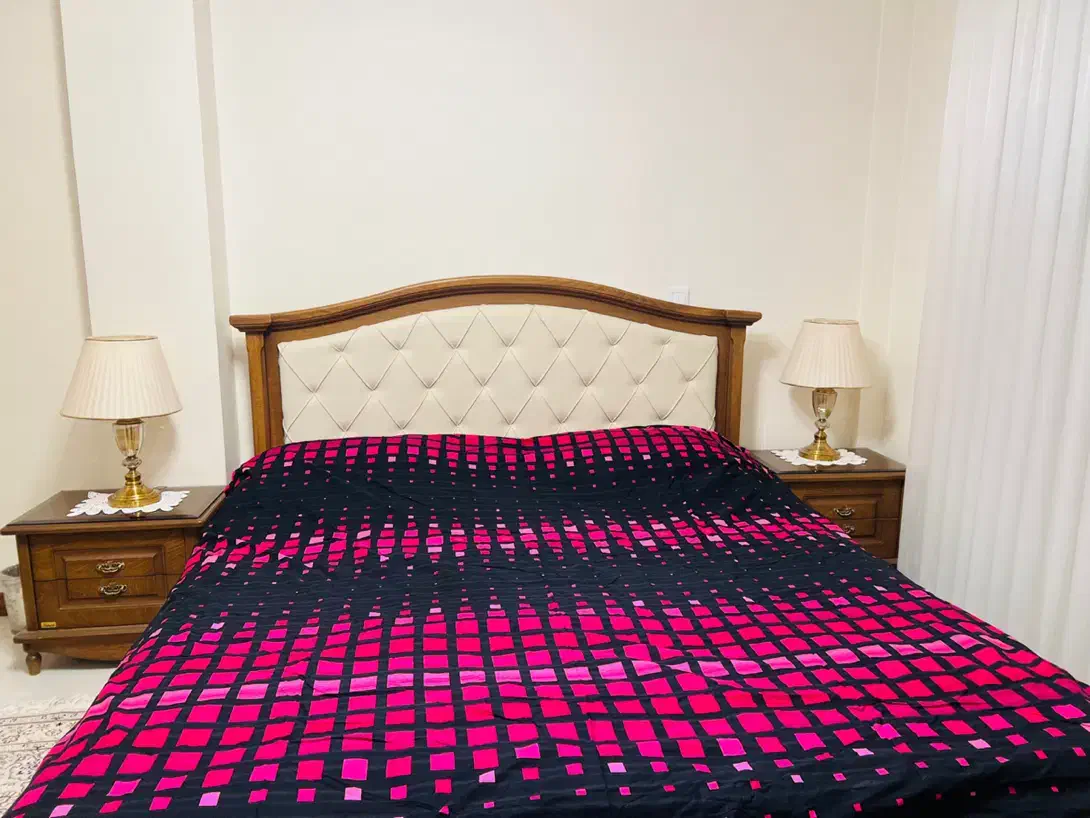 روتختی مشکی صورتی ۶ تکه|سرویس روتختی|اصفهان, باغ گلها|دیوار