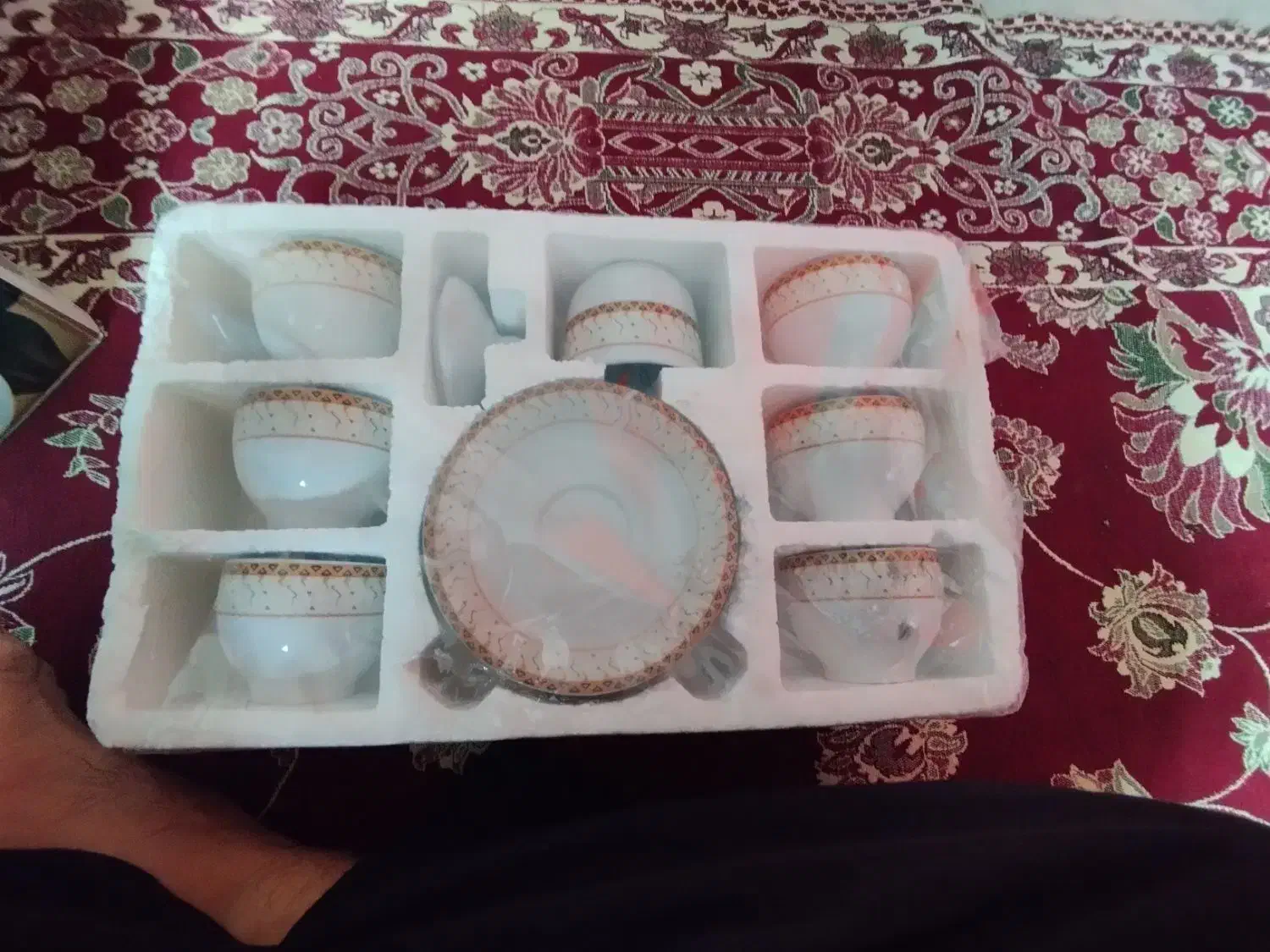 یه دست فنجان و نعلبکی|ظروف سرو و پذیرایی|محمدشهر, ولدآباد|دیوار