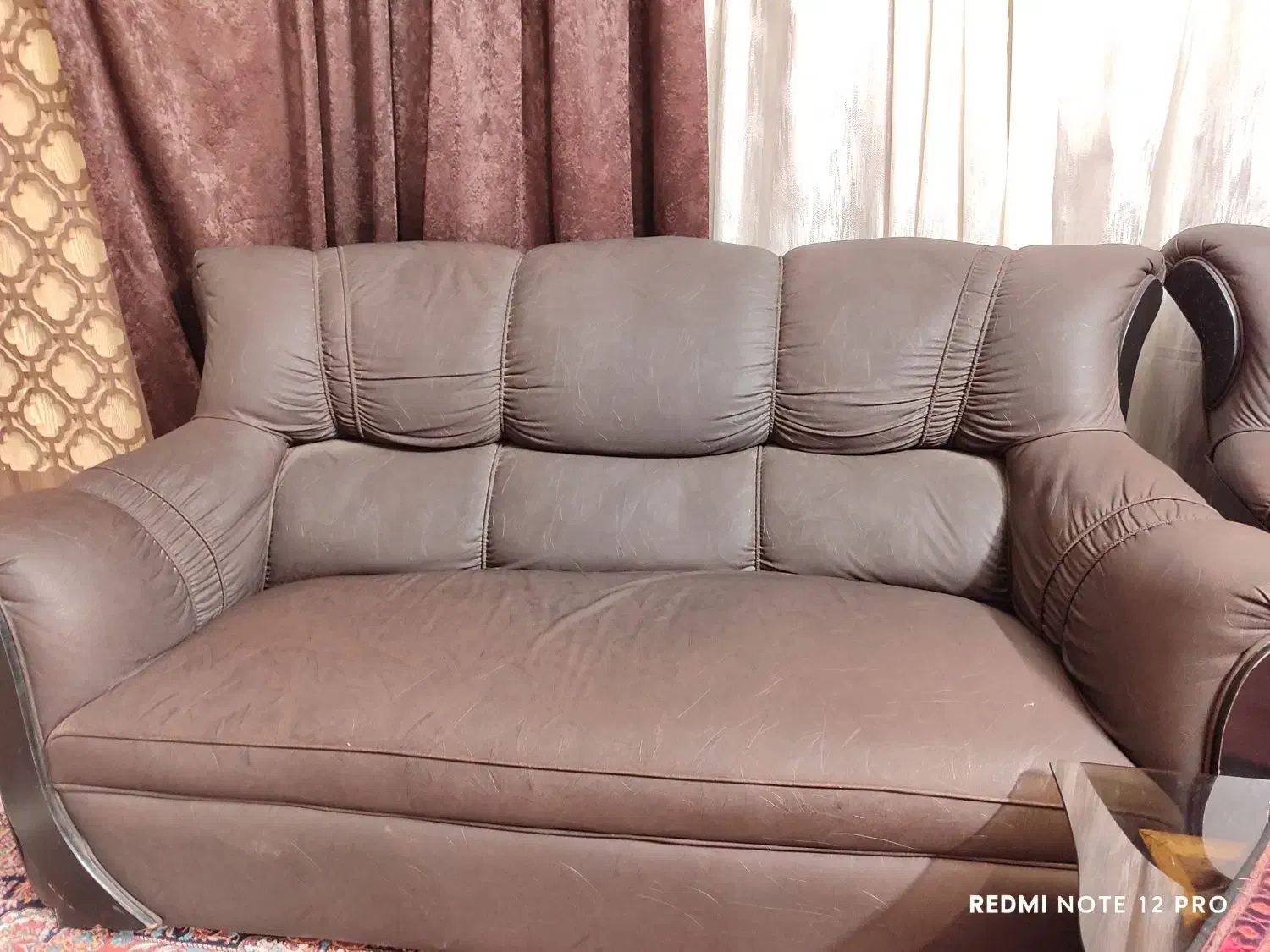 مبل چرم|مبلمان خانگی و میز عسلی|زاهدان, |دیوار