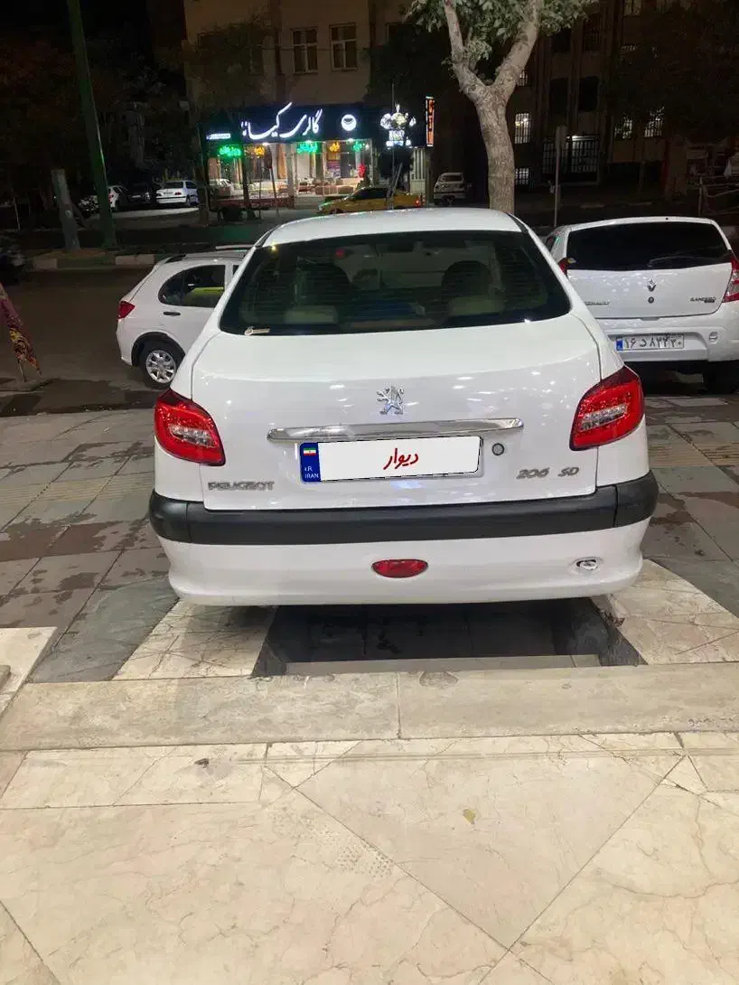 206sd اتوماتیک|خودرو سواری و وانت|کرج, چمران|دیوار