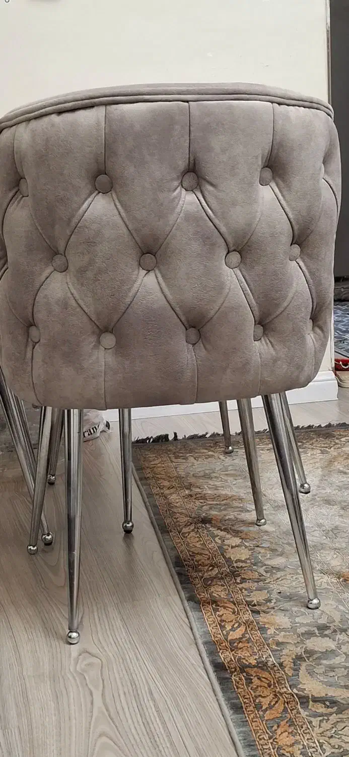 صندلی چستر اشپزخانه پایه استیل|میز و صندلی غذاخوری|تهران, تسلیحات|دیوار