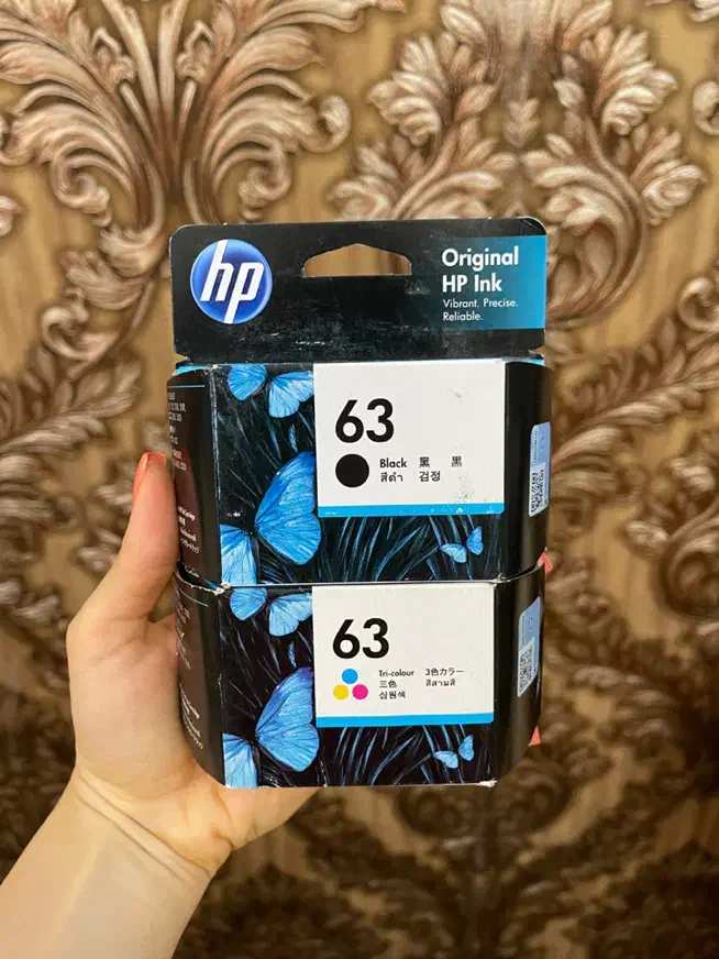 کارتریج hp63 اورجینال|پرینتر، اسکنر، کپی، فکس|ری, دیلمان|دیوار