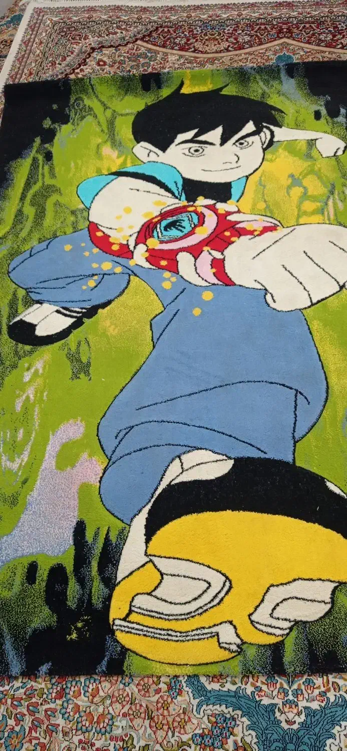 فرش اتاق کودک با پتو ست|فرش|بیرجند, |دیوار