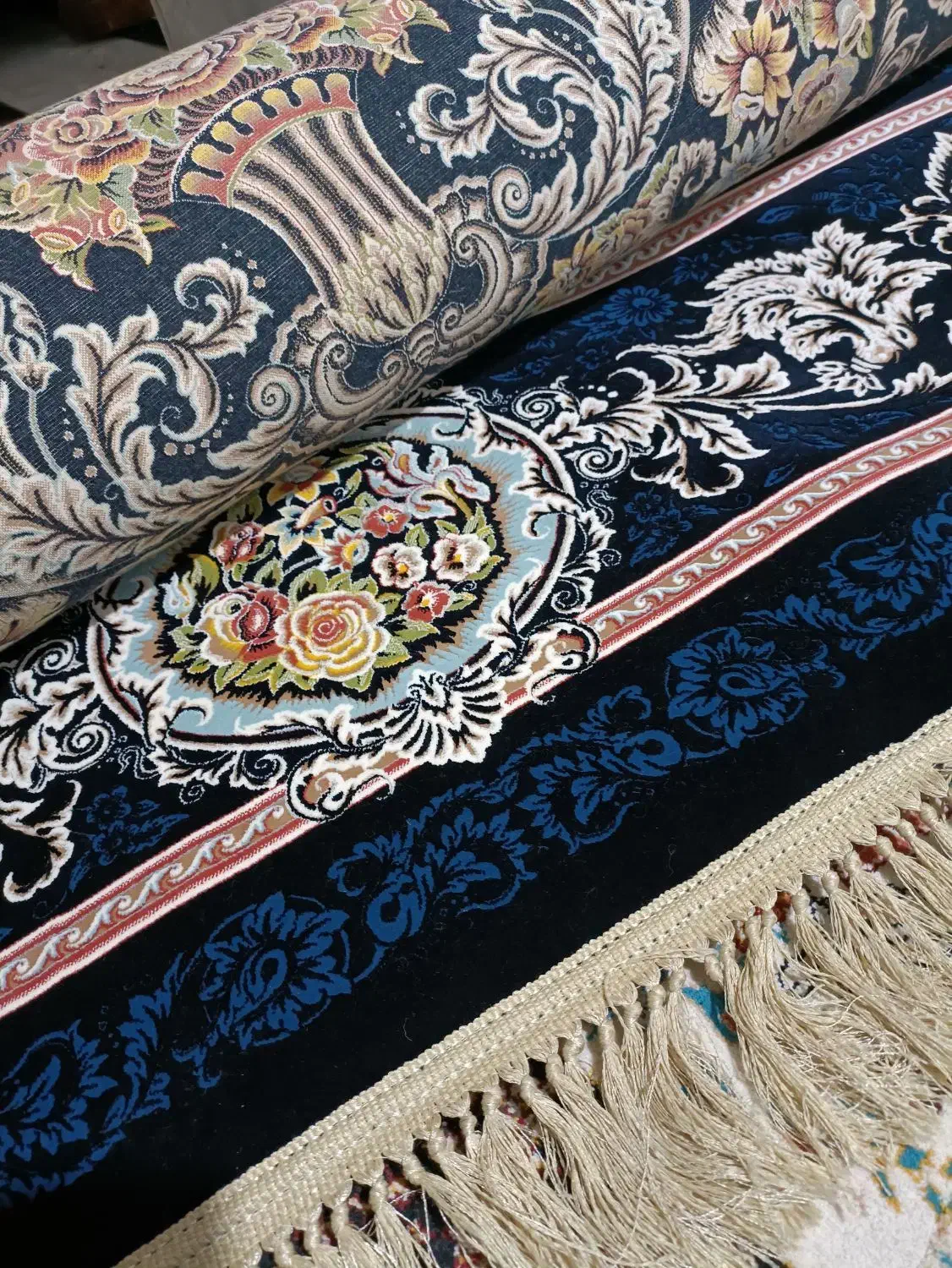 فرش ۱۲ متری سورمه ای|فرش|مشهد, کوی سیدی|دیوار
