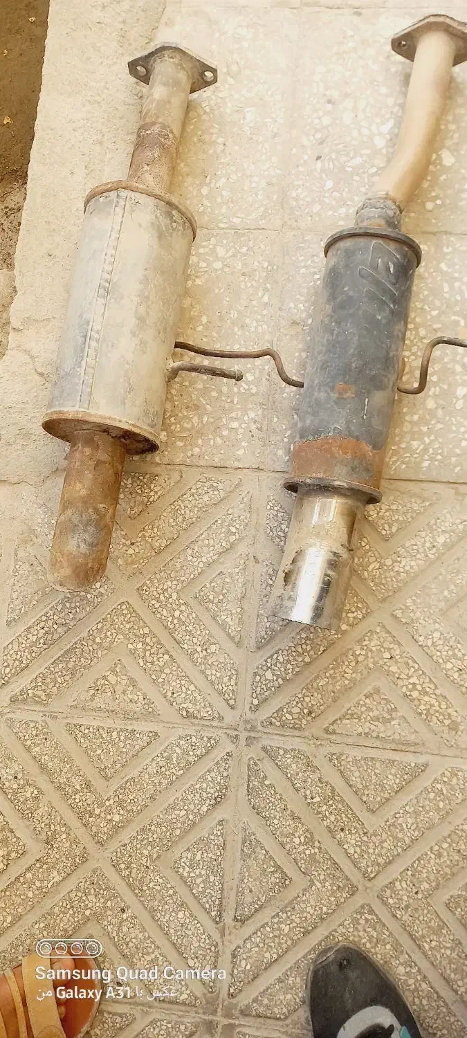 دو عدد منبع اگزوز|قطعات یدکی و لوازم جانبی|سراوان, |دیوار