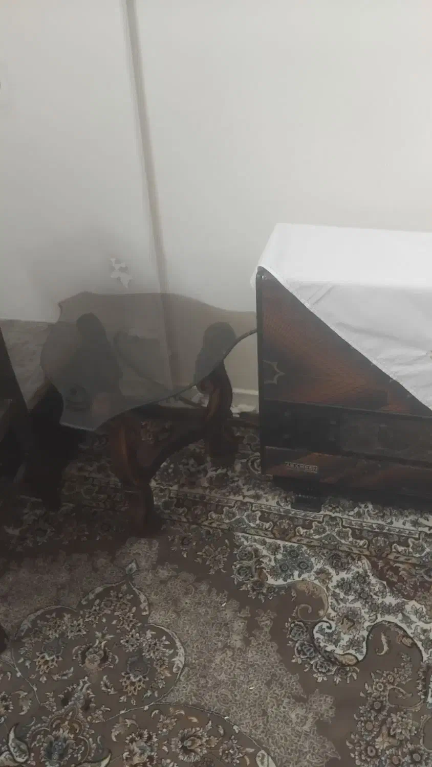 جلومبلی وعسلی نو|مبلمان خانگی و میز عسلی|قم, باغ کرباسی|دیوار