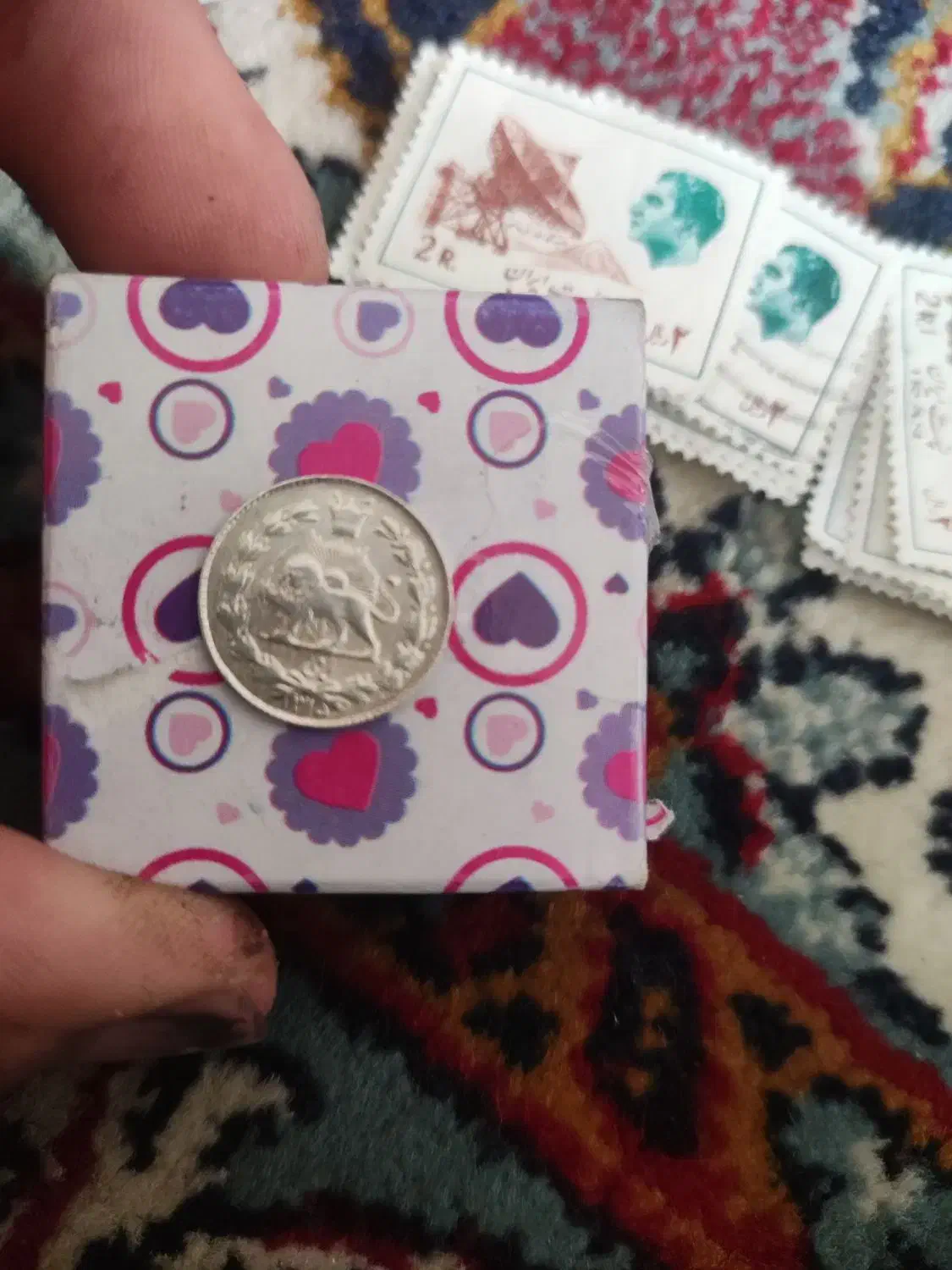تمبر و سکه نقره|کلکسیون سکه، تمبر، اسکناس|شیراز, مسلم|دیوار