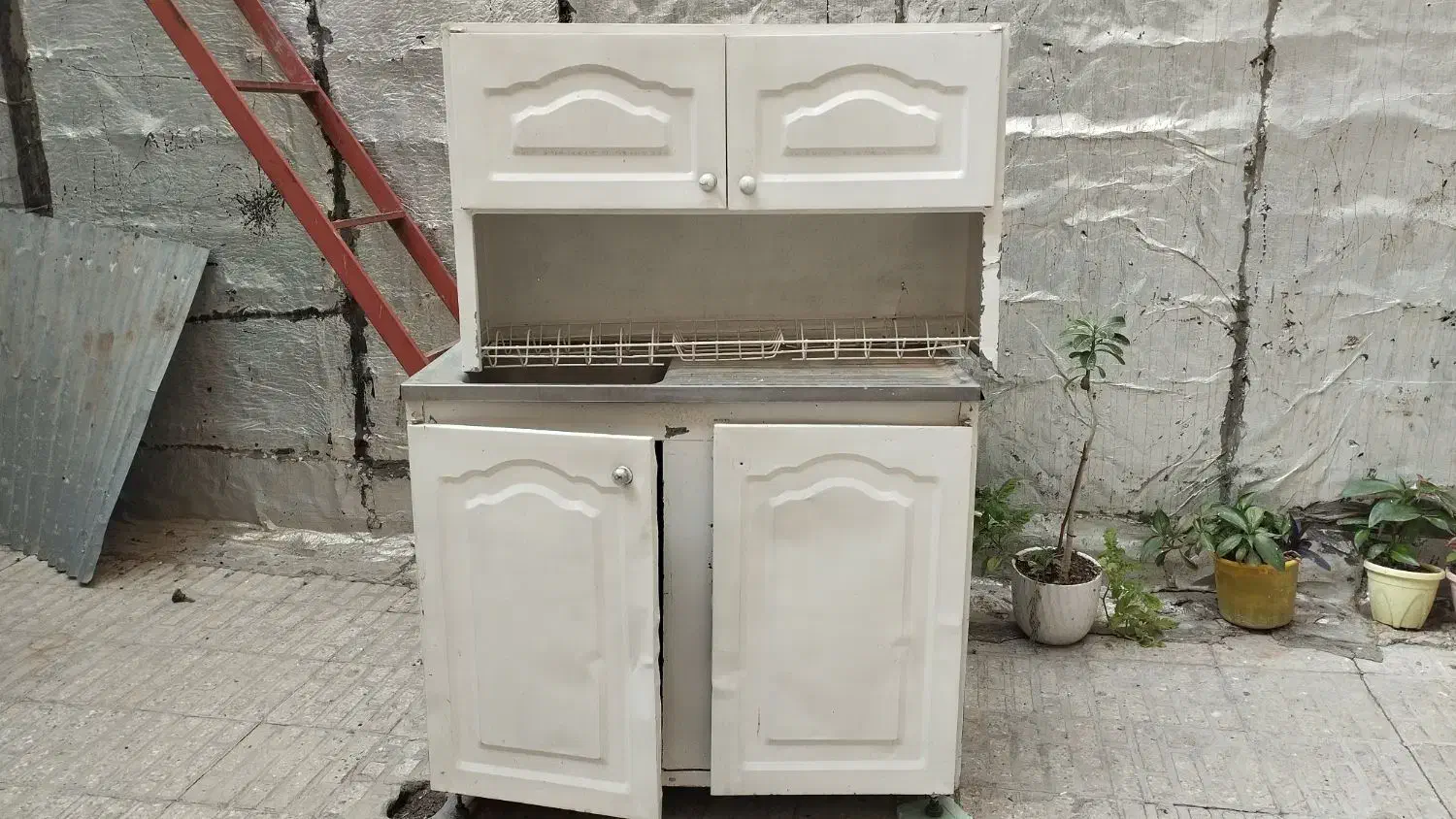 یخچال،سینک ظرفشویی آبچکان آشپزخانه فلزی|آب‌چکان و نظم‌دهنده ظروف|جوانرود, |دیوار