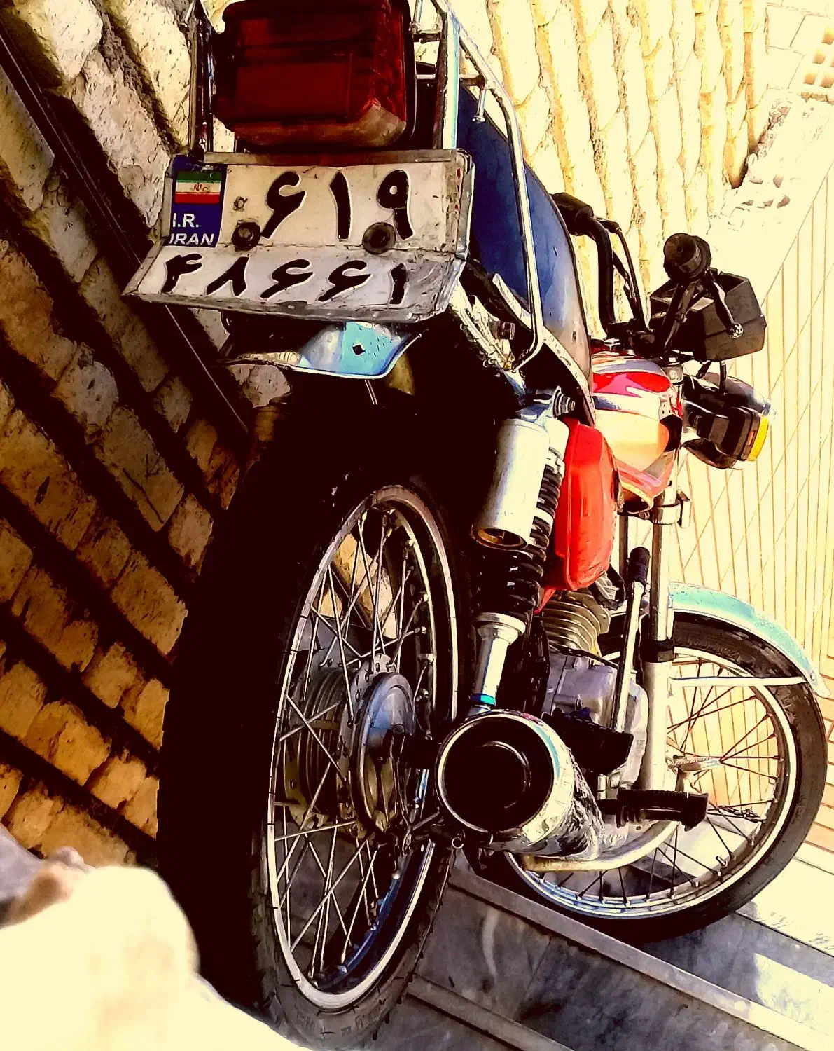 موتور 125|موتورسیکلت|سمیرم, |دیوار