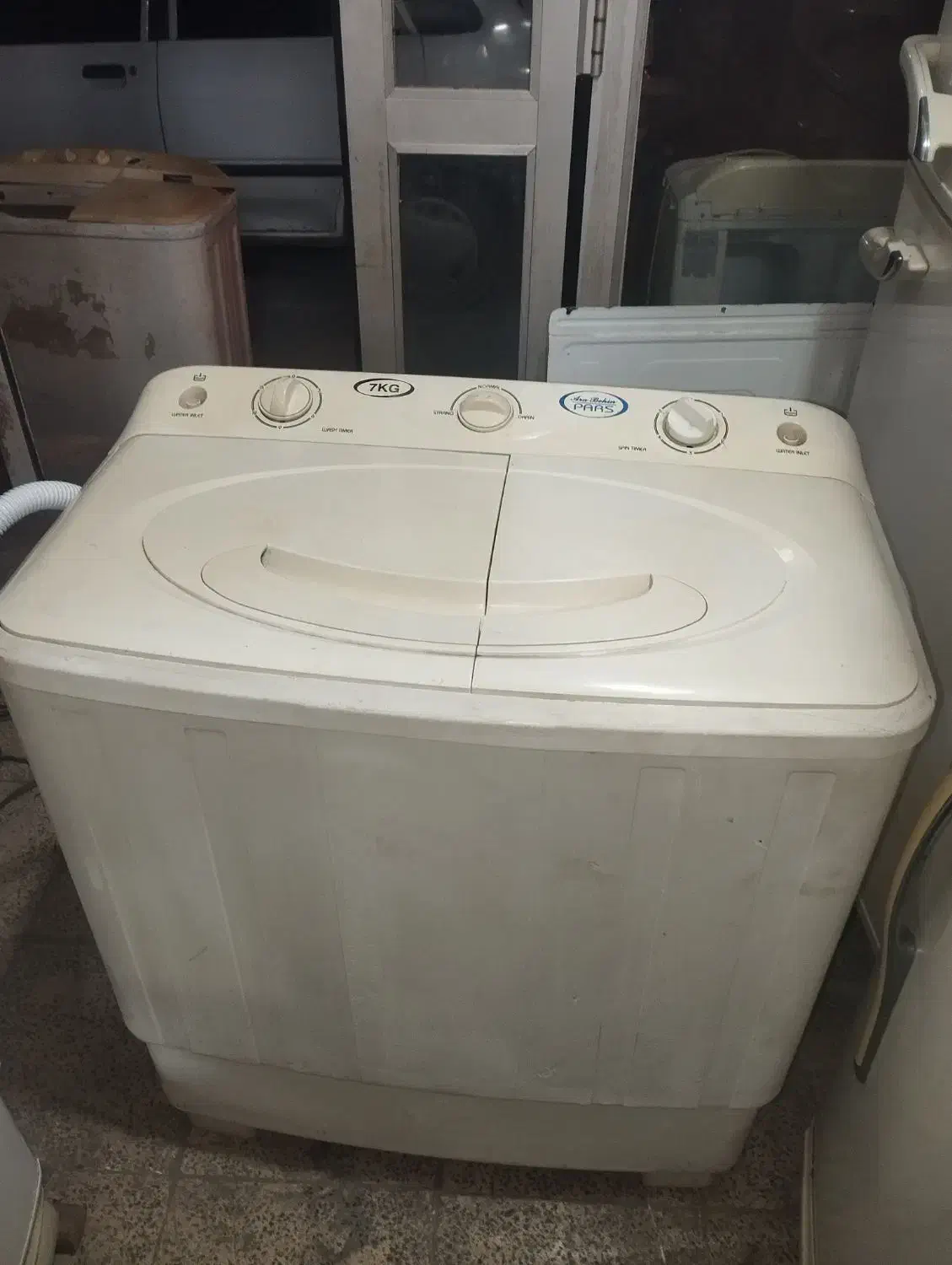 لباسشویی دوقلو پارس|ماشین لباسشویی و خشک‌کن لباس|آزادشهر, |دیوار