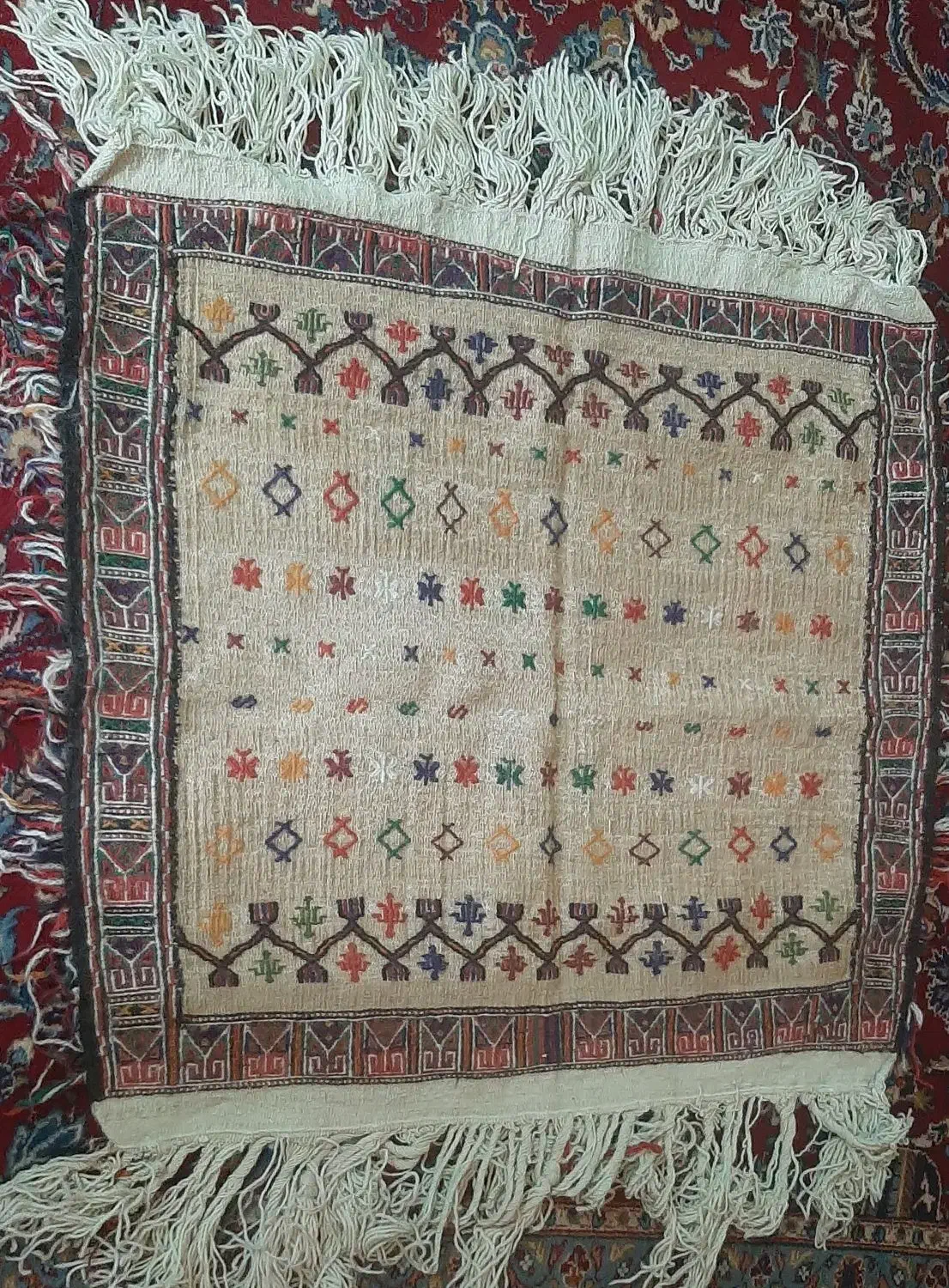 گلیم|گلیم، جاجیم، گبه|مشهد, خین عرب|دیوار