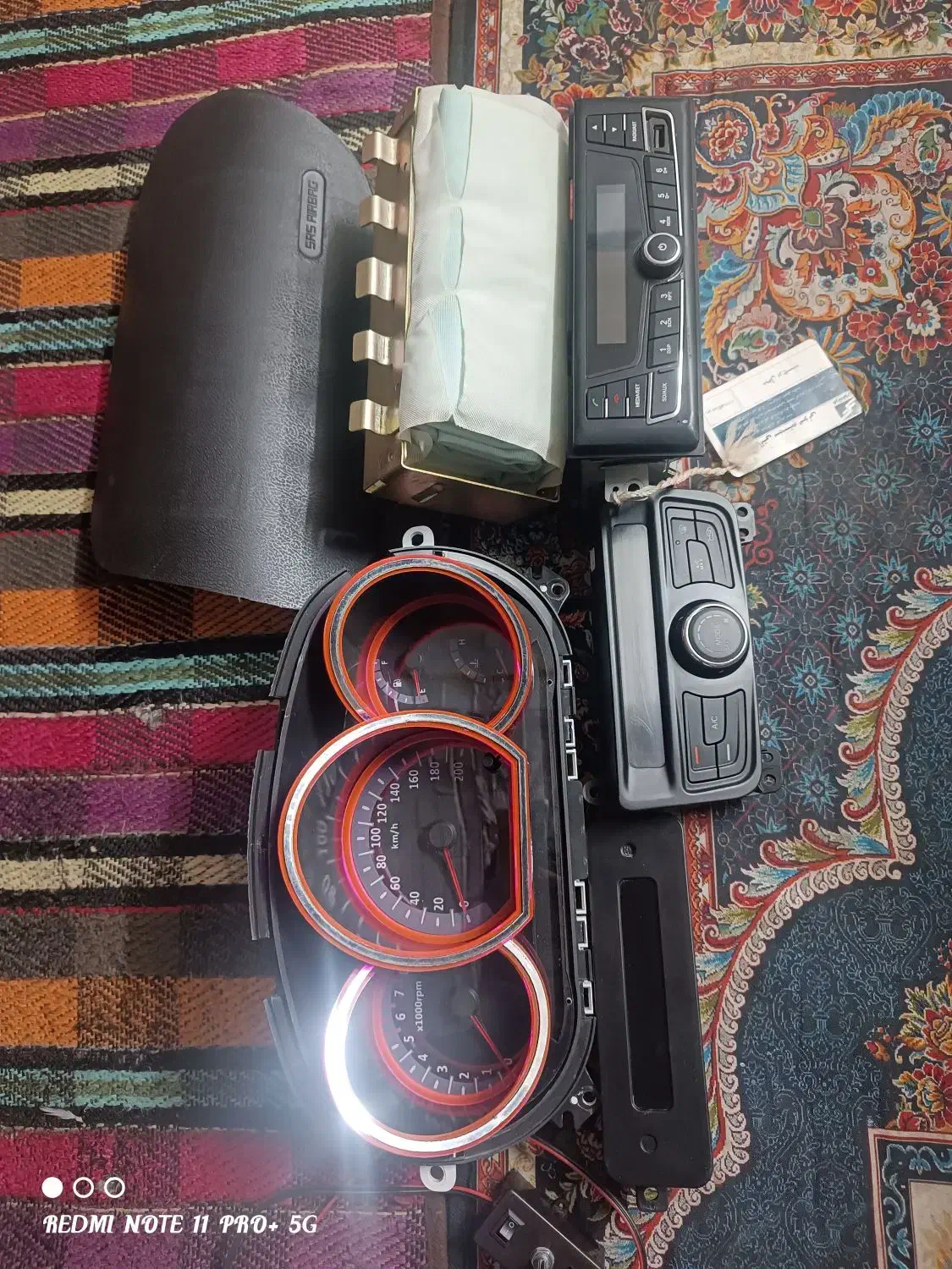 کیلومتر.ایربگ.ضبط فابریک.پنل بخاری کوییک|قطعات یدکی و لوازم جانبی|رباطکریم, رباطکریم|دیوار