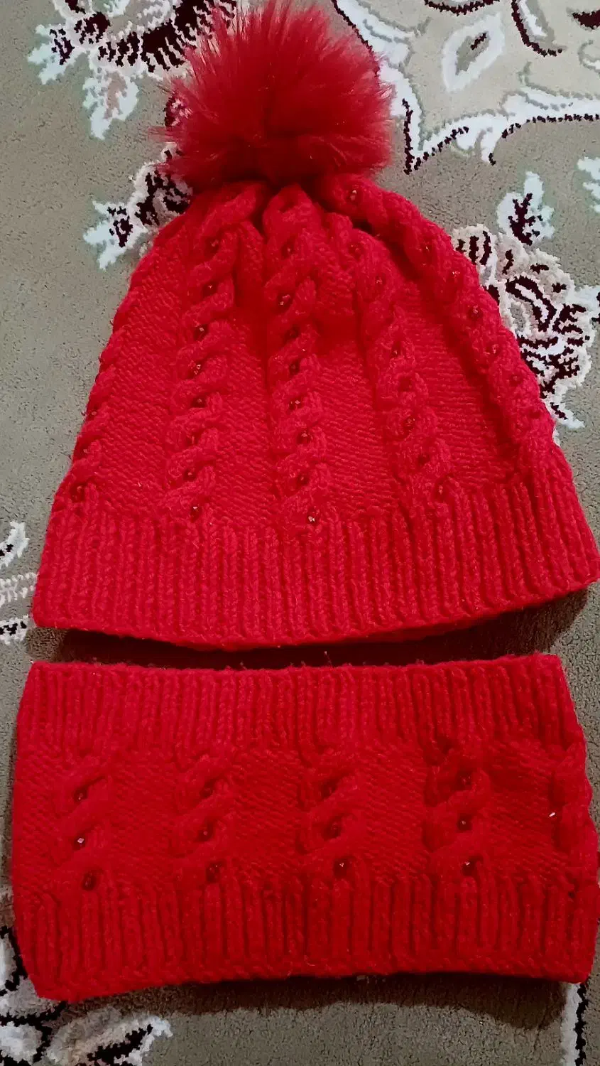 کلاه وشالگردن مرواریدی|کفش و لباس بچه|مشهد, کوی المهدی|دیوار