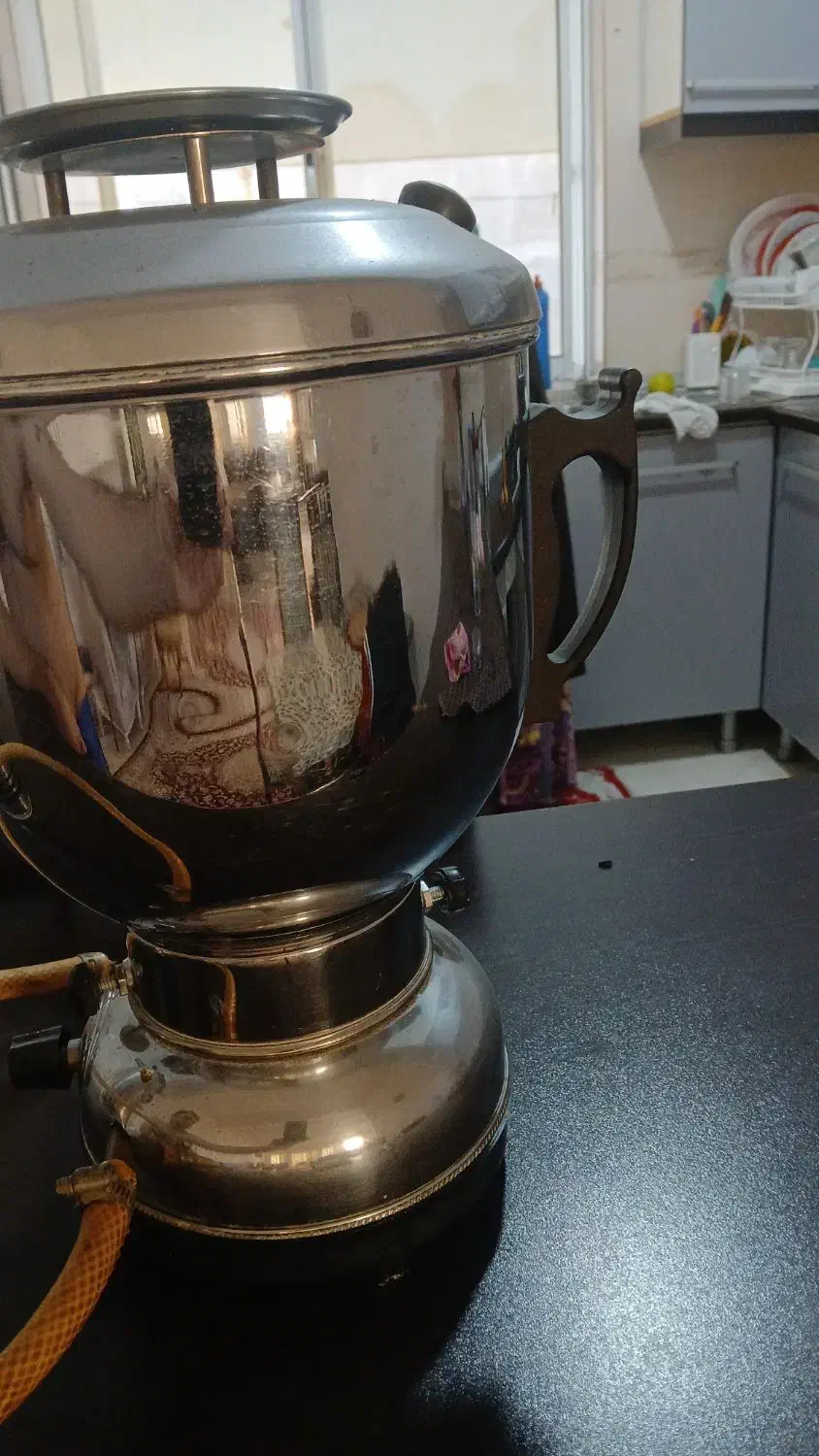 سماور گازی۱۰لیتری|سماور، چایساز، قهوهساز|کلارآباد, |دیوار