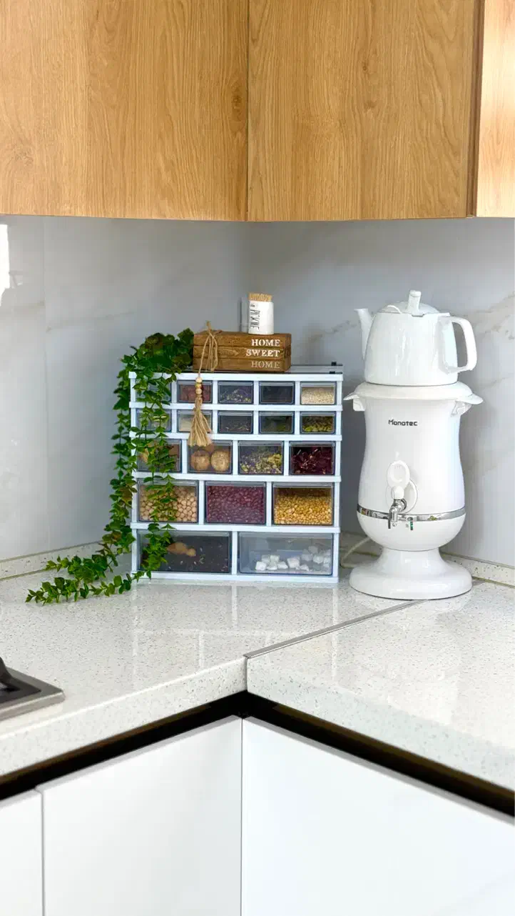 جا ادویه و جا حبوبات و جا ادومنوش|ظروف نگهدارنده، پلاستیکی، یک‌بارمصرف|تبریز, |دیوار