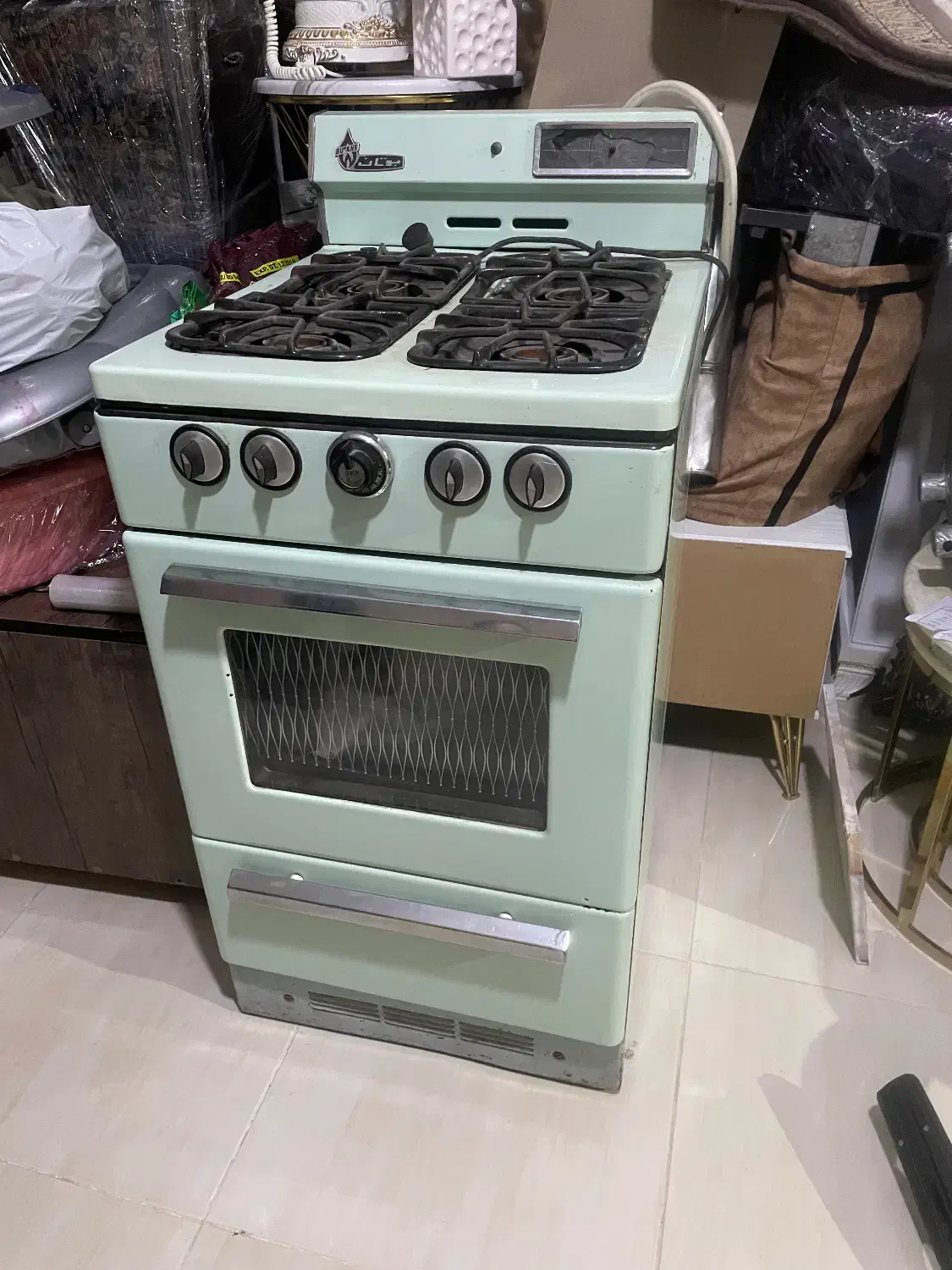 گاز چهار شعله فر دار بوتان|اجاق گاز و لوازم برقی پخت‌وپز|سلماس, |دیوار