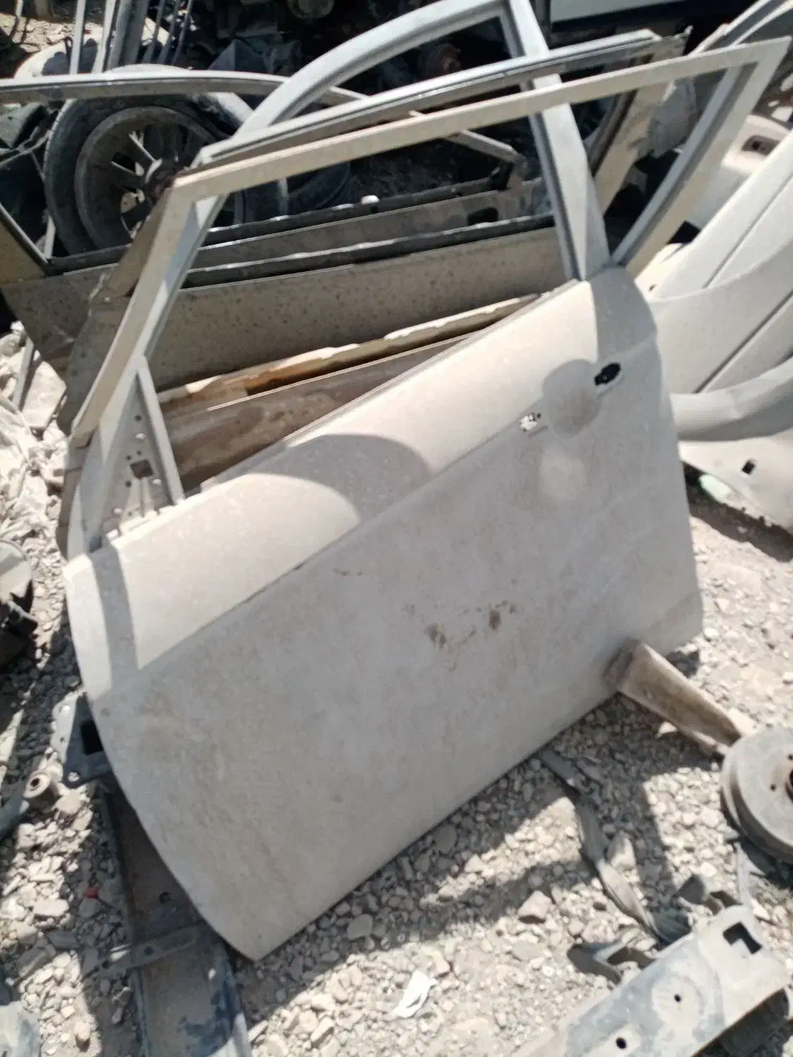 درب جک اس 5 راننده رنگ فابریک وکاپوت زانتیا|قطعات یدکی و لوازم جانبی|خاوران, |دیوار