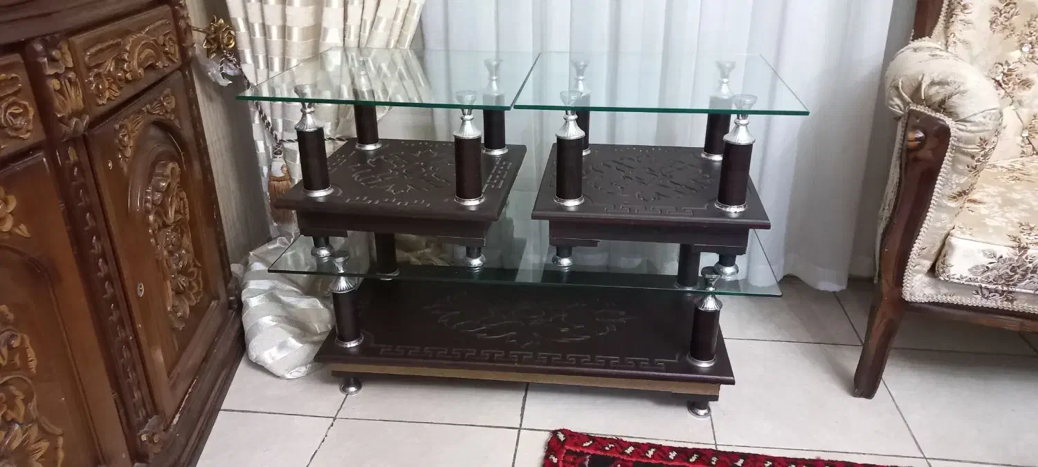 میز جلومبلی و عسلی|مبلمان خانگی و میز عسلی|تبریز, |دیوار