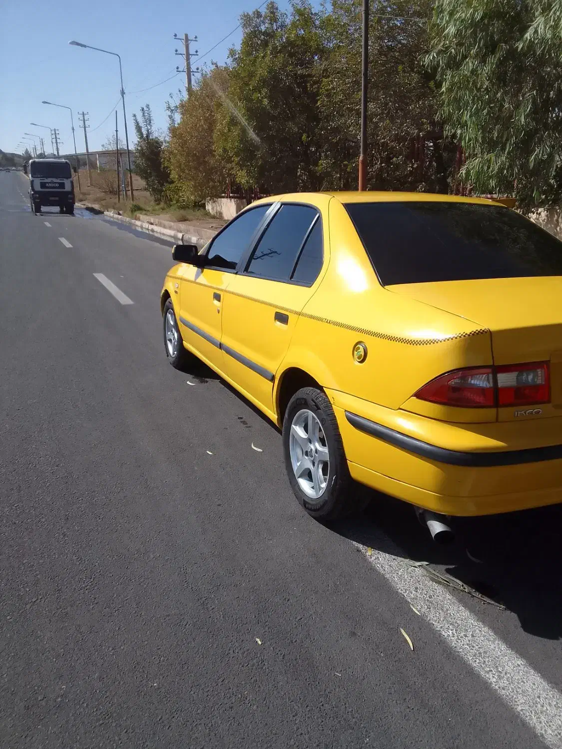 تاکسی سمند ef7 مدل ۹۶|خودرو سواری و وانت|فردیس, دهکده|دیوار