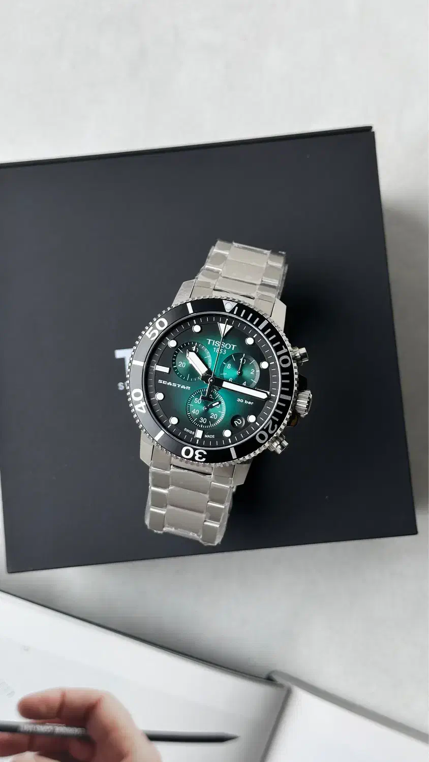 ساعت تیسوت TISSOT تیسو غواصی 300 اکبند بزل چرخان|ساعت|تهران, زعفرانیه|دیوار