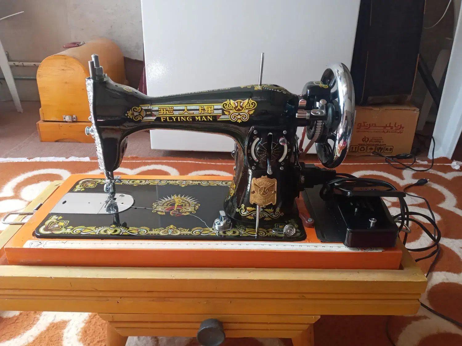 چرخ خیاطی برند فلینگ من درحد نو|چرخ خیاطی و ریسندگی|سراب, |دیوار
