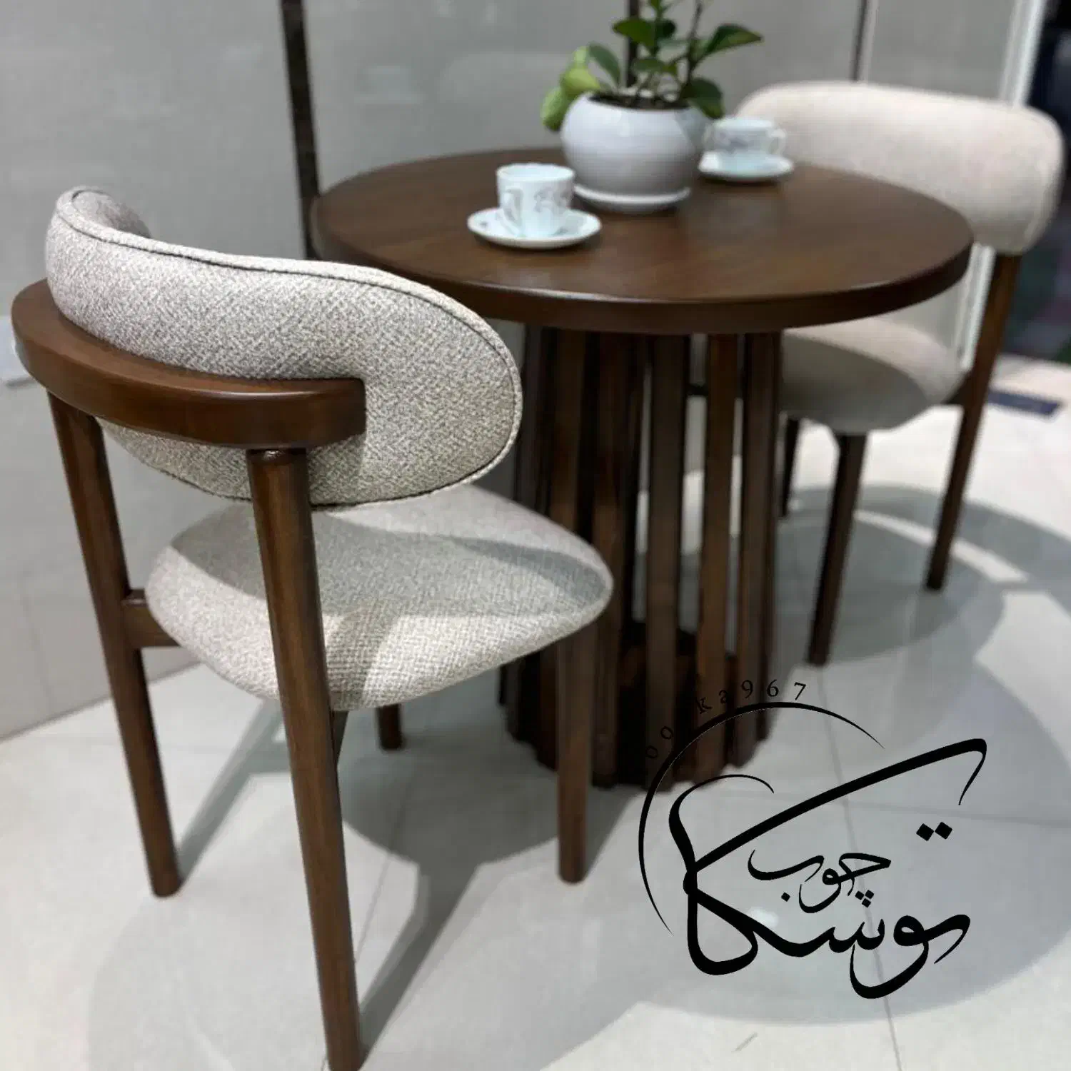 مجموعه توسکاچوب ناهارخوری نوبل راش گرجستان|میز و صندلی غذاخوری|فردیس, قریشی|دیوار