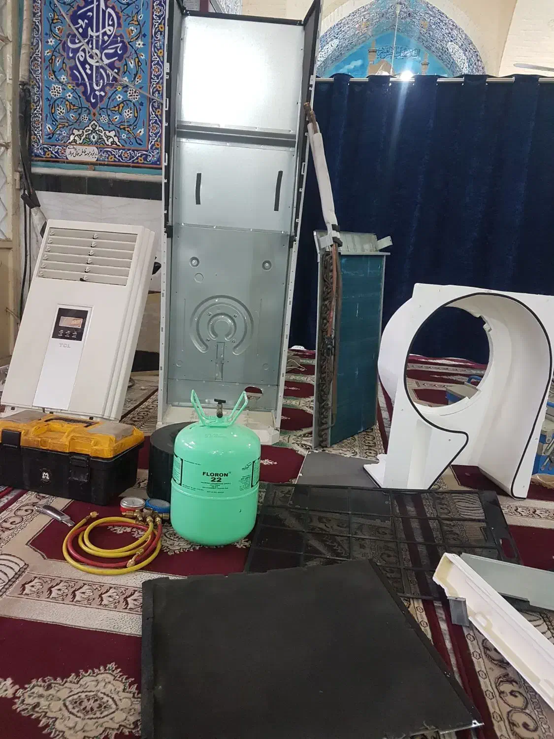 تعمیرات انواع یخچال وکولر سیار درخانه ومحل کارشما|خدمات پیشه و مهارت|اهواز, منبع اب|دیوار