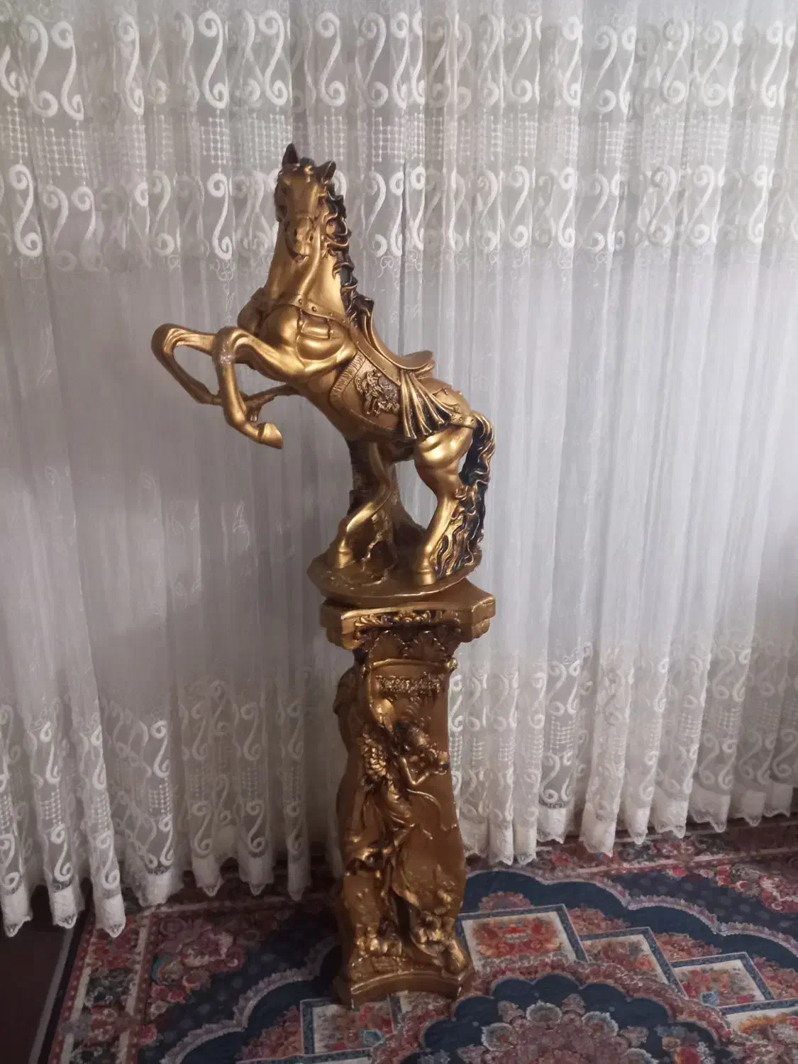 اسب دکوری درحد نو|مجسمه، تندیس، ماکت|اردبیل, |دیوار