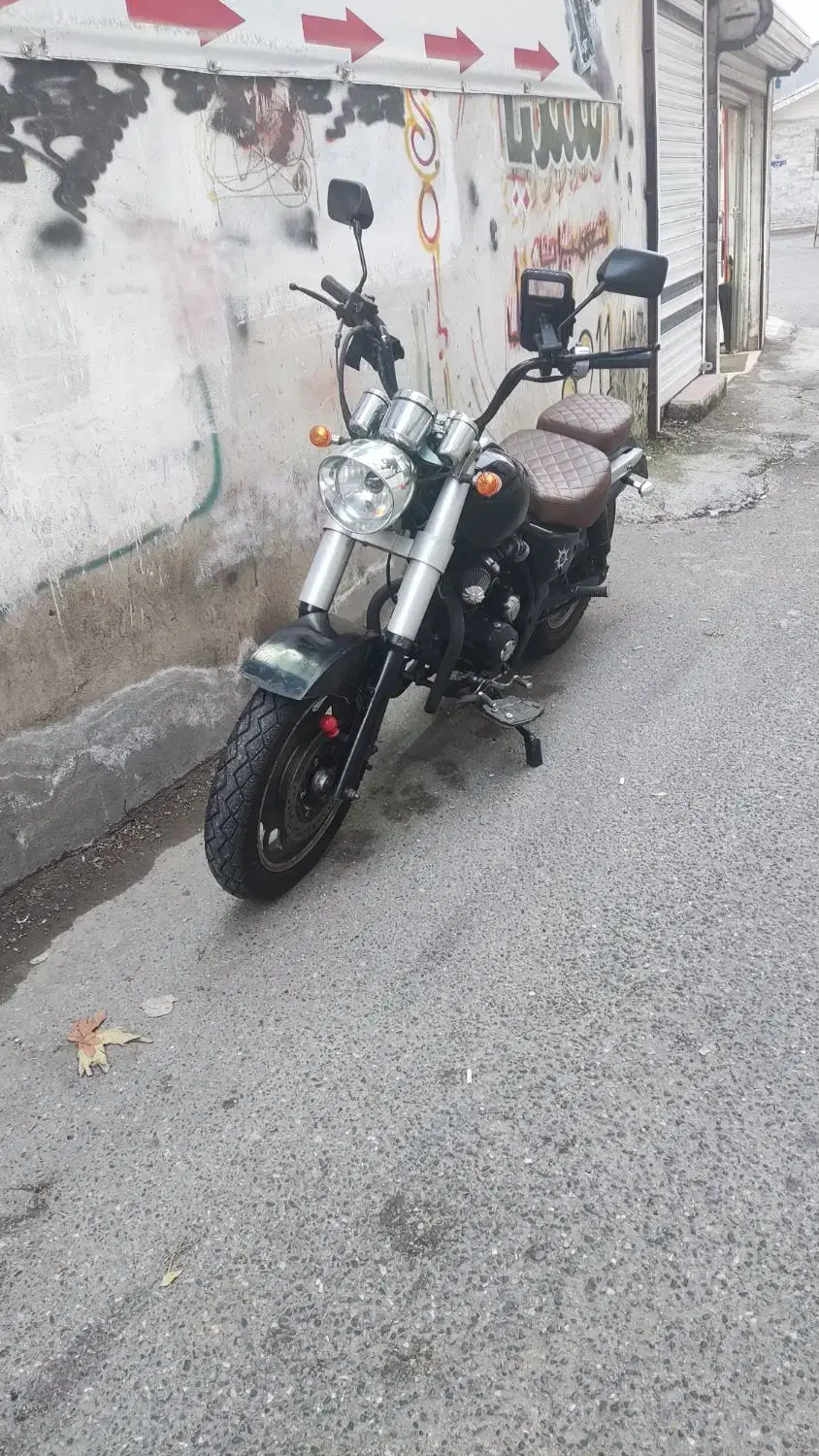 تندر شهاب طرح هارلی|موتورسیکلت|رشت, باهنر|دیوار