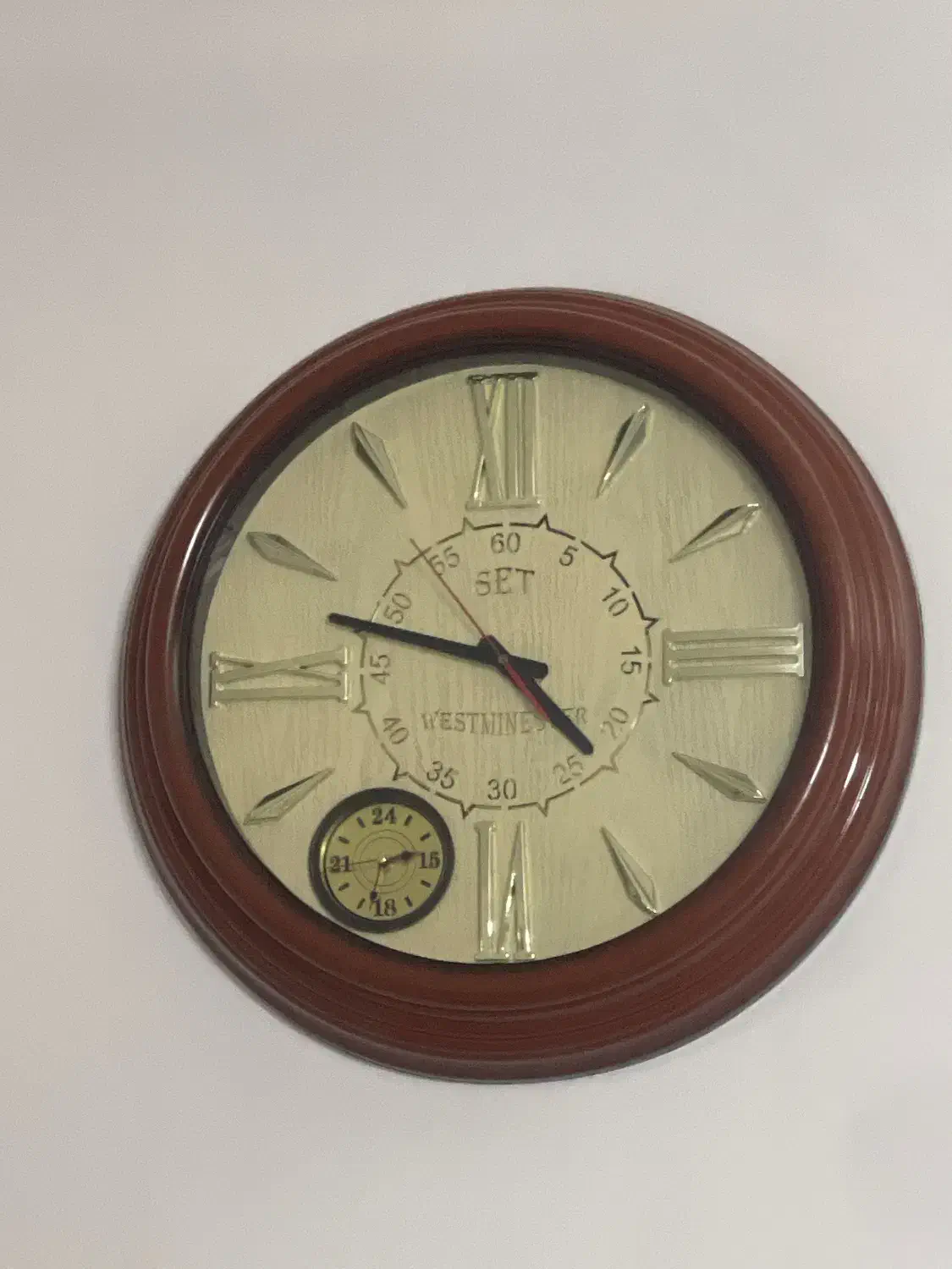 ساعت|ساعت دیواری و تزئینی|قم, شهرک مهدیه (مدرس)|دیوار