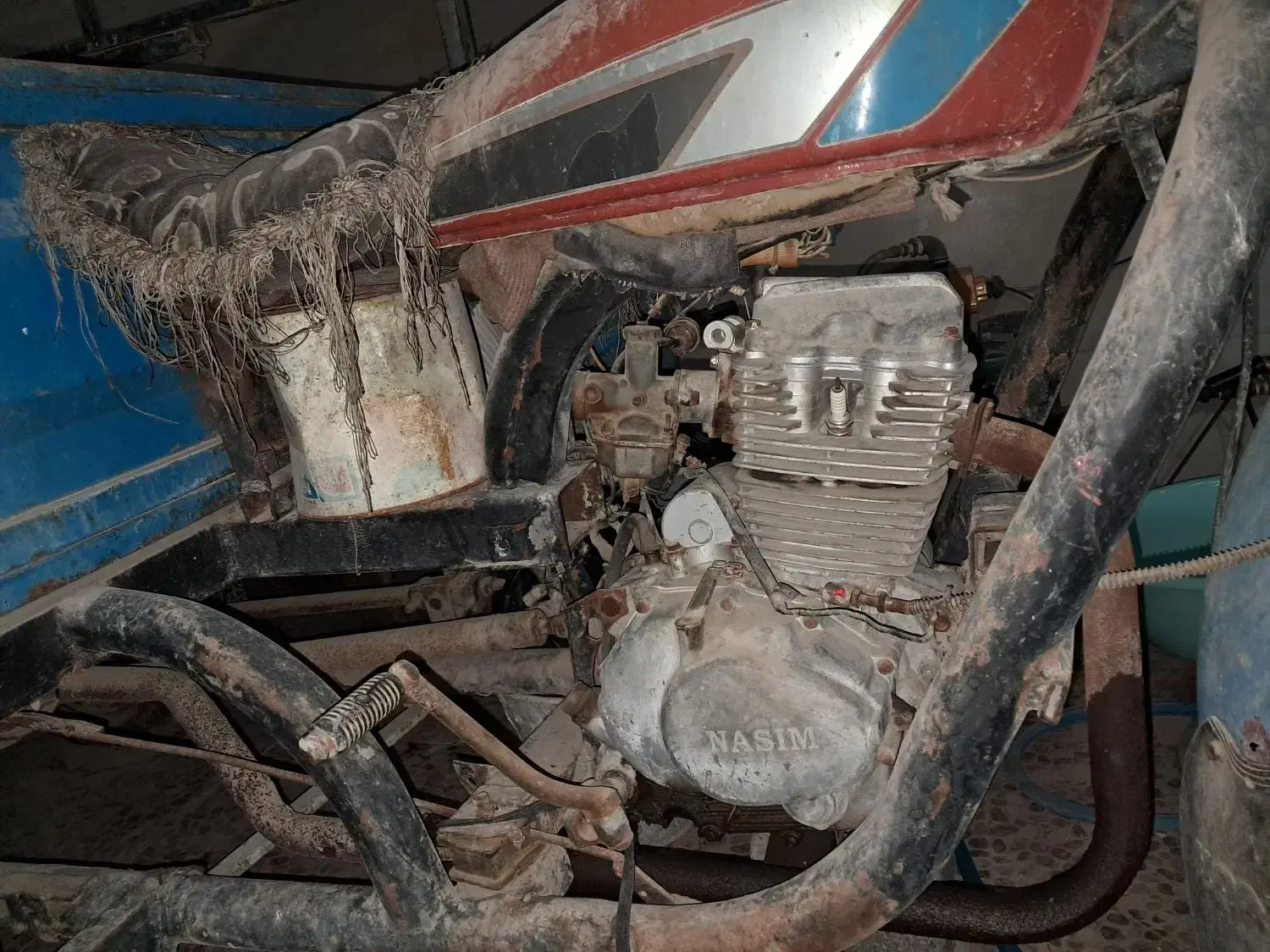 متورسچرخه نسیم مدل ۸۶|موتورسیکلت|امیدیه, |دیوار