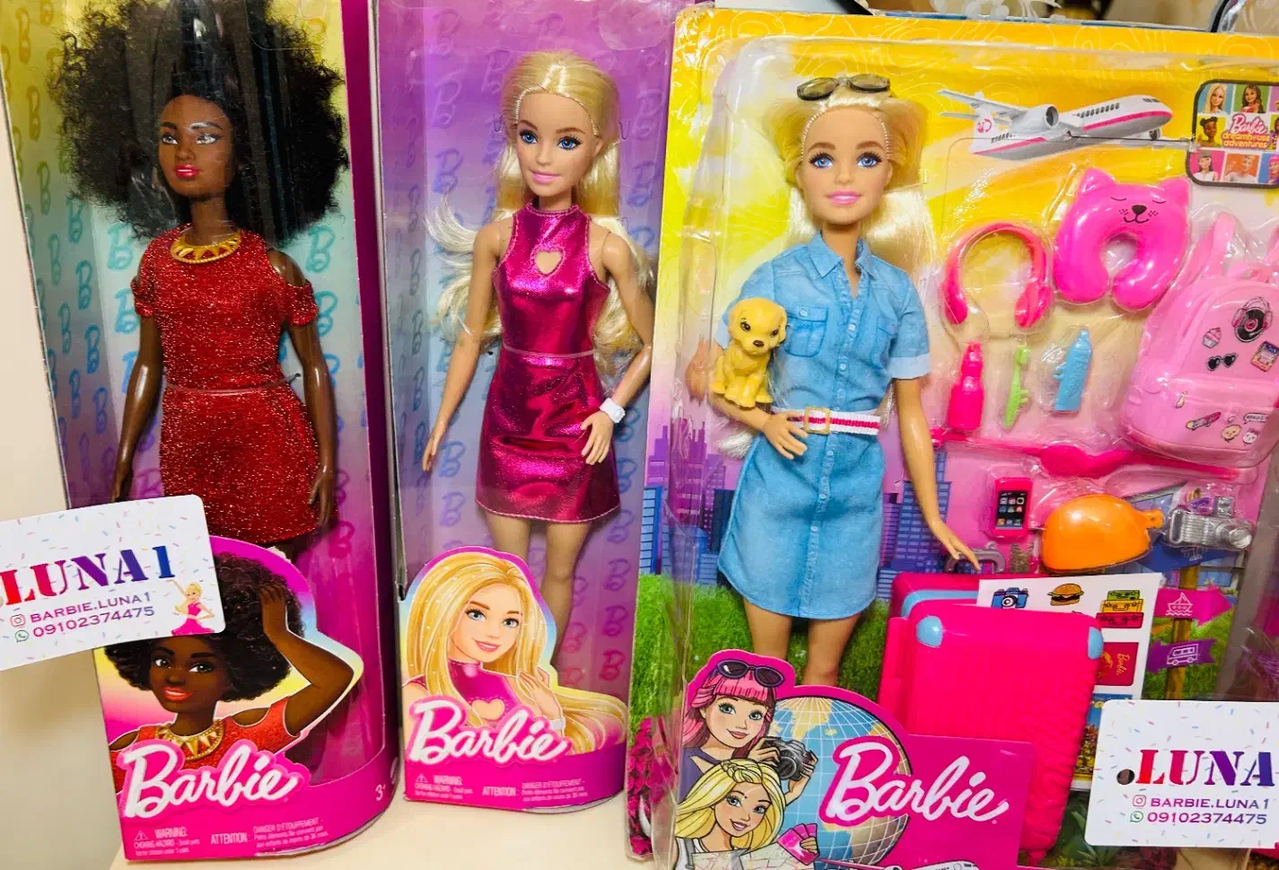 عروسک باربی اورجینال ونونو واردات مستقیم|اسباب‌‌بازی|تهران, پردیسان|دیوار