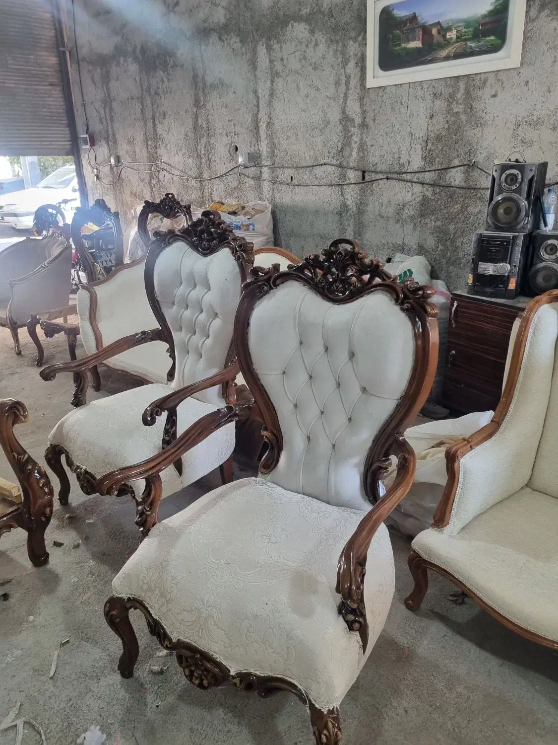 رویکوبی انواع مبلمان کلاسیک وسلطنتی وسرویس خواب|خدمات پیشه و مهارت|چهاردانگه (تهران), |دیوار