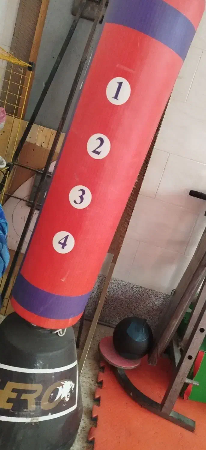 کیسه بوکس ایستاده|تجهیزات ورزشی|ماهدشت, |دیوار