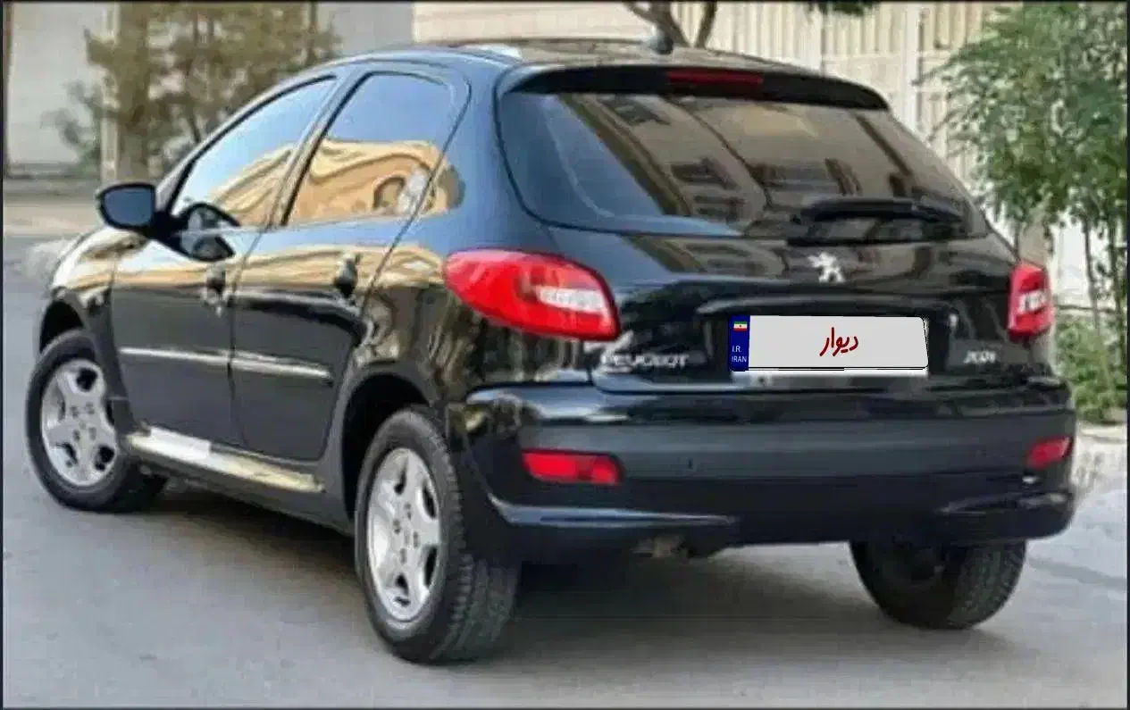 پژو 207 مشکی|خودرو سواری و وانت|تهران, فاطمی|دیوار