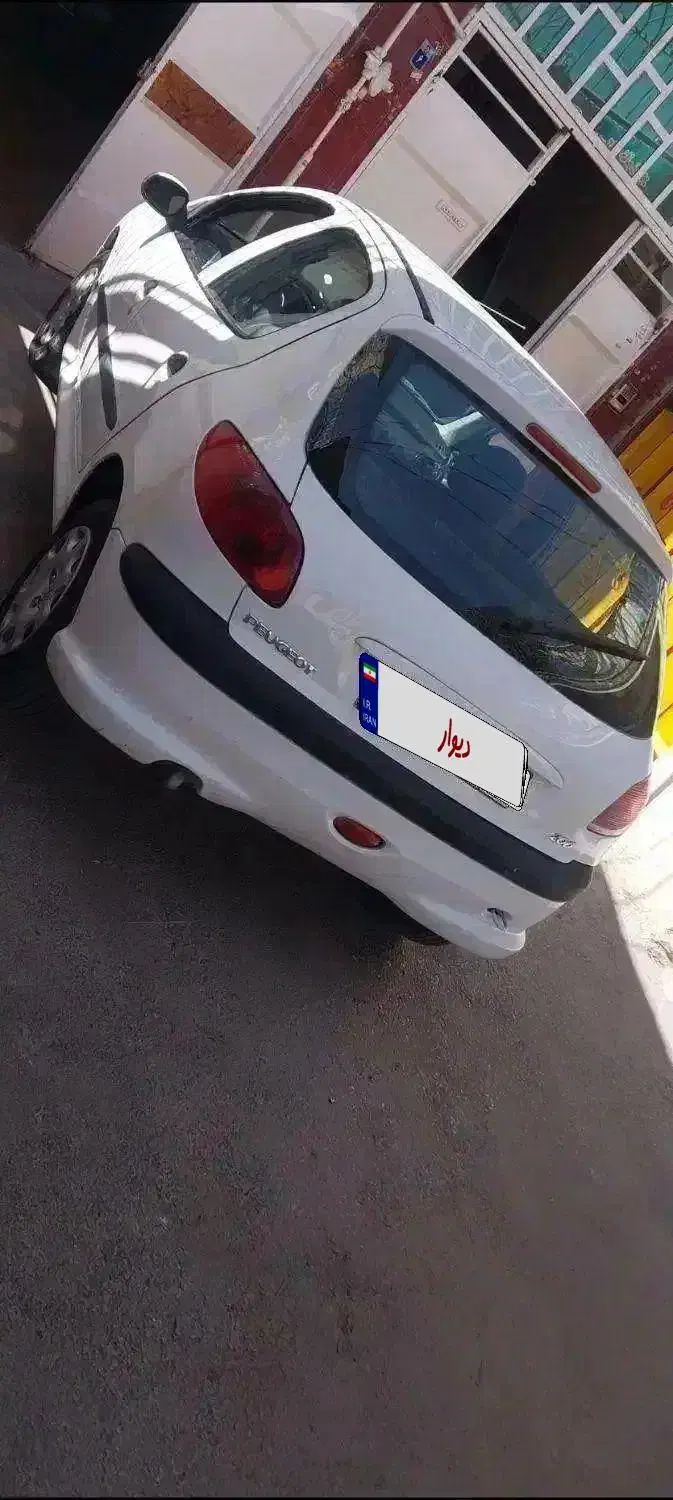 ۲۰۶ تیپ۲ مدل۹۷ سفید|خودرو سواری و وانت|اصفهان, الهیه|دیوار