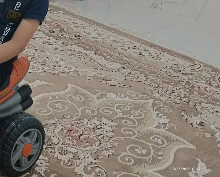 فرش گردویی کرم|فرش|اسلام‌شهر, مظفریه|دیوار