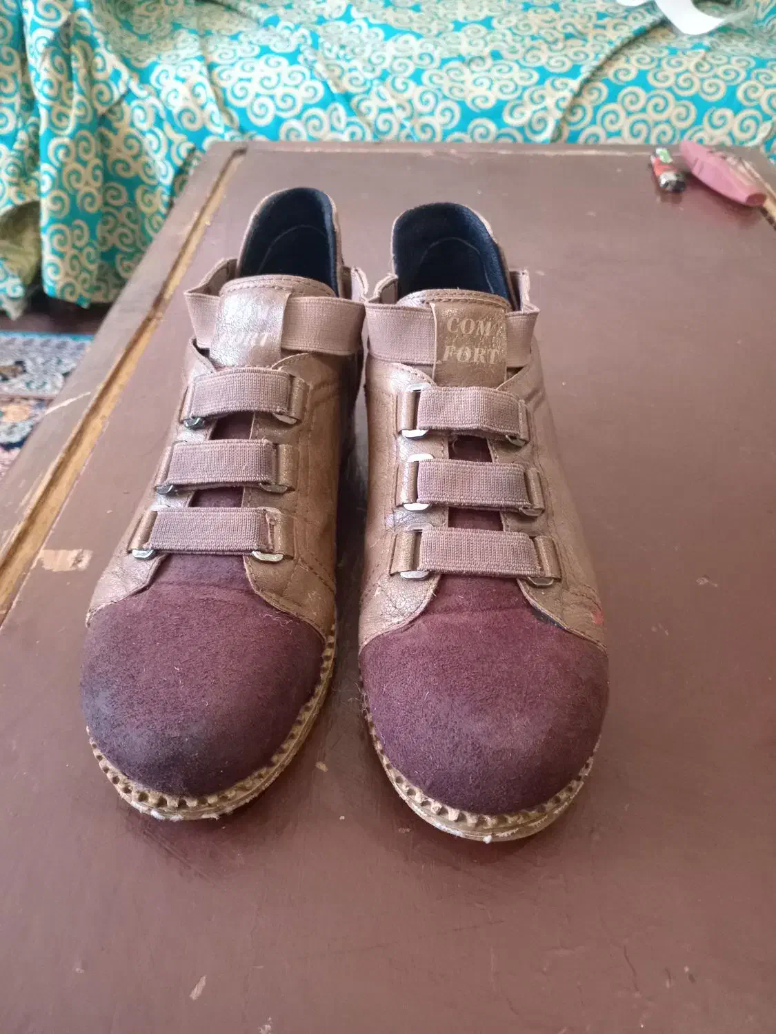 یک جفت نیم پوتین فردهی زنانه|کیف، کفش، کمربند|کرمانشاه, |دیوار